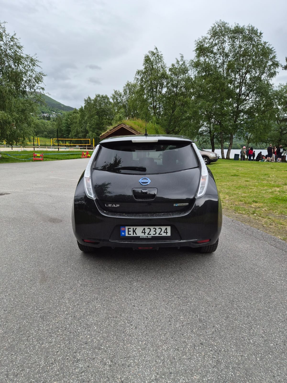 Nissan Leaf med Ryggekamera