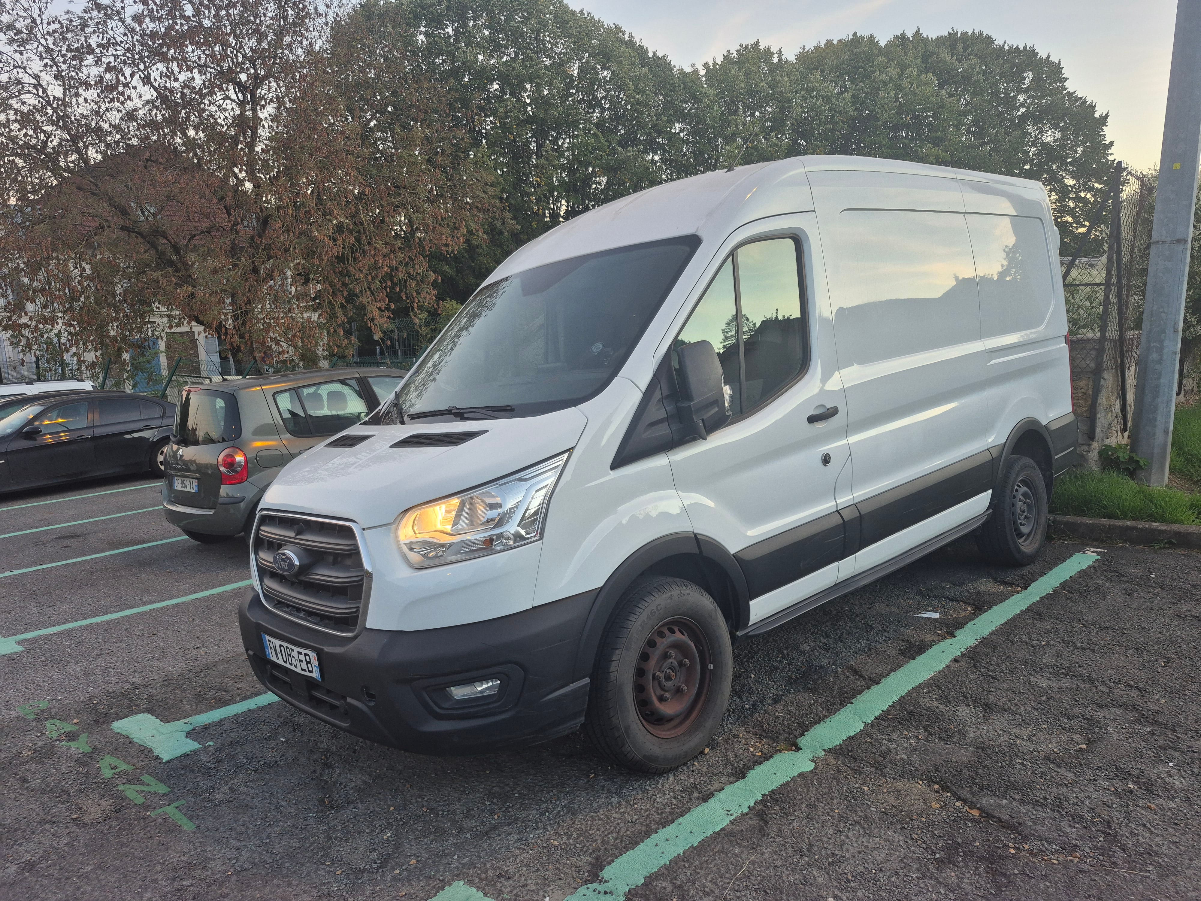 Ford Transit Fourgon, 2020, Diesel / Électrique (hybride)