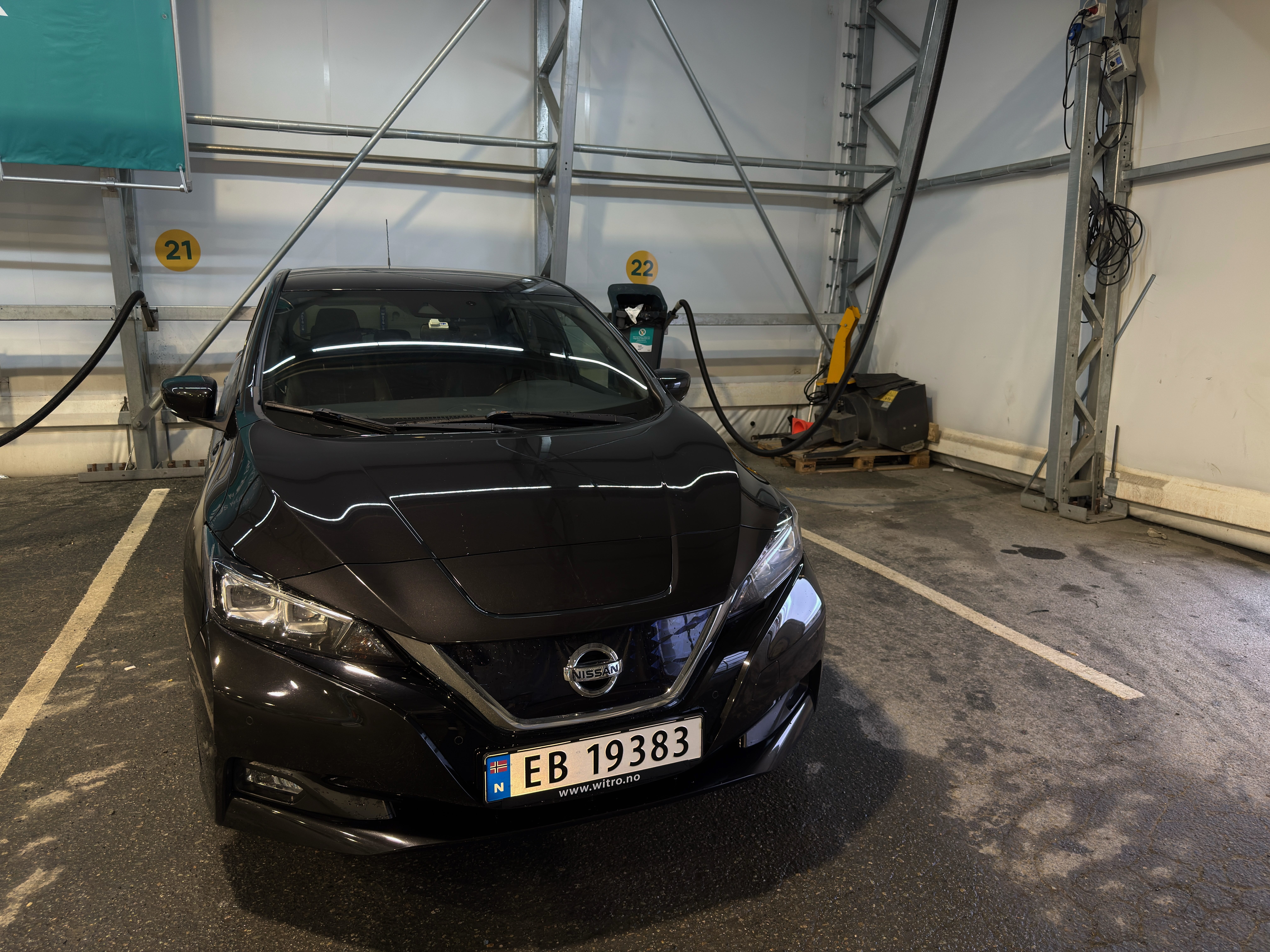 Nissan Leaf med Aircondition