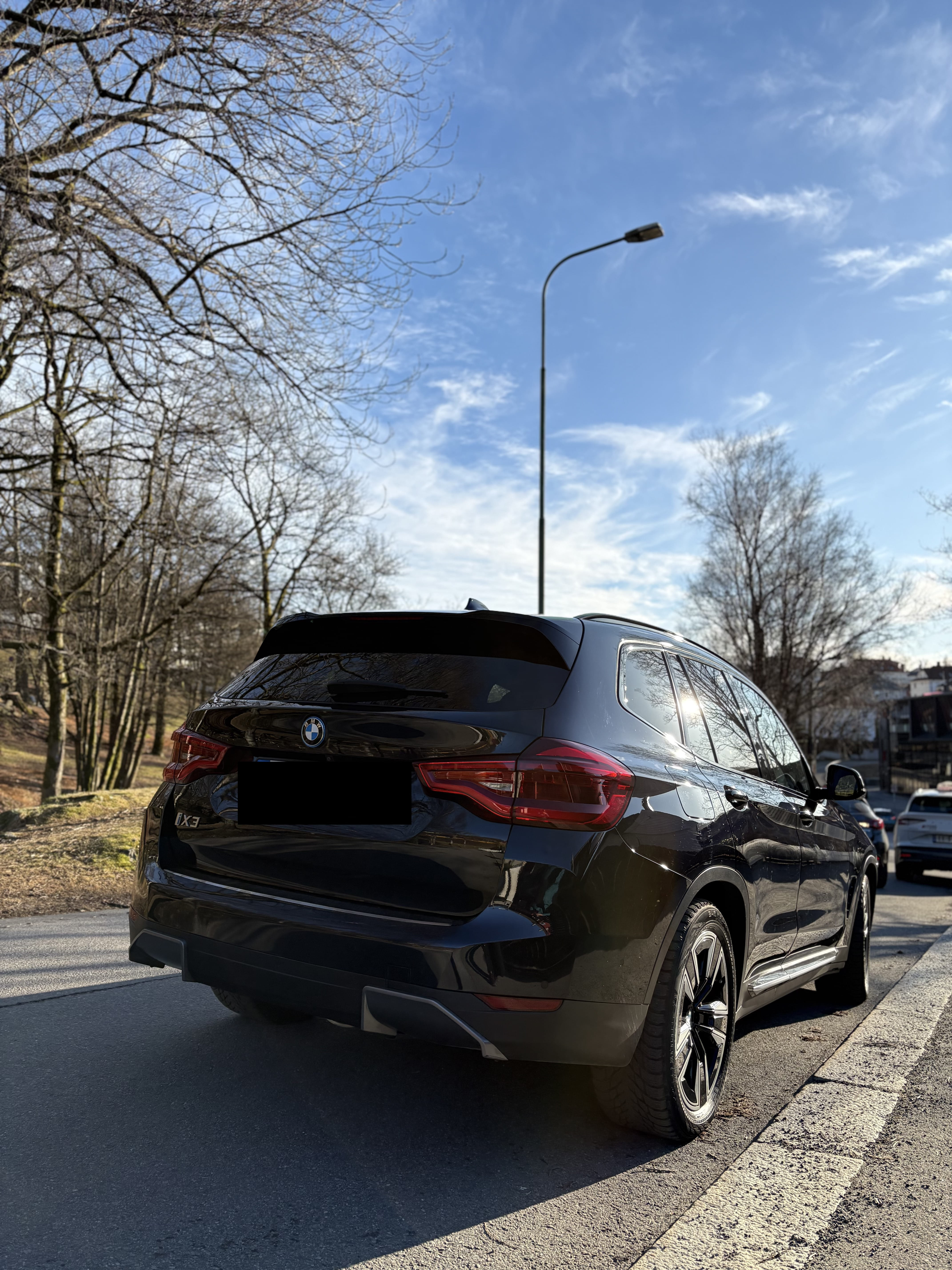 BMW ix3 med Apple CarPlay