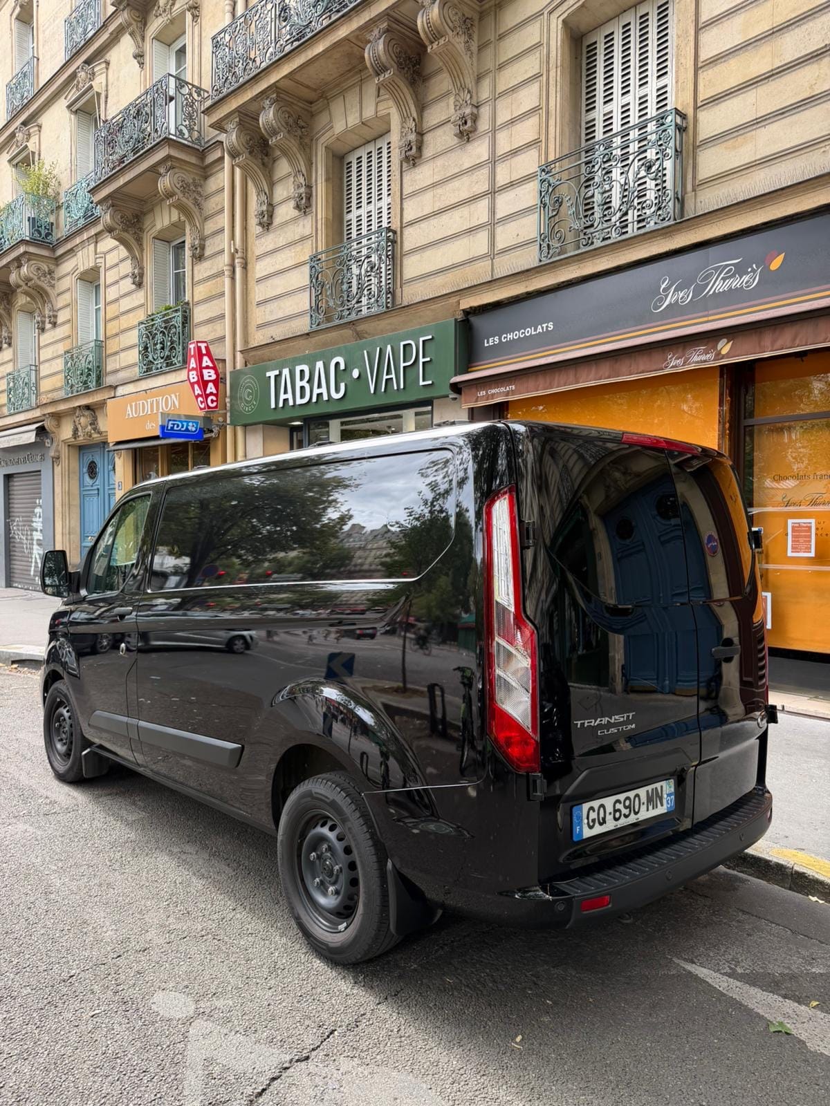 Ford Transit Custom Fourgon avec Caméra de recul
