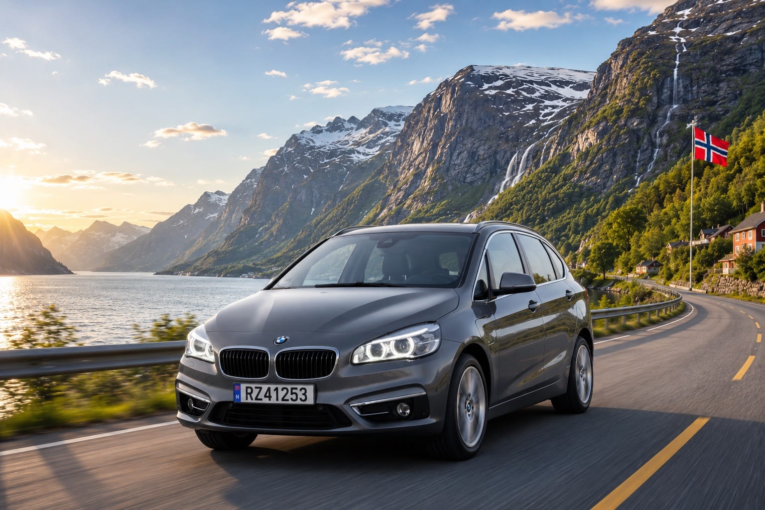 BMW  225xe iPerformance, 2018, Blyfri 95 / Elektro (Hybrid), Automatik