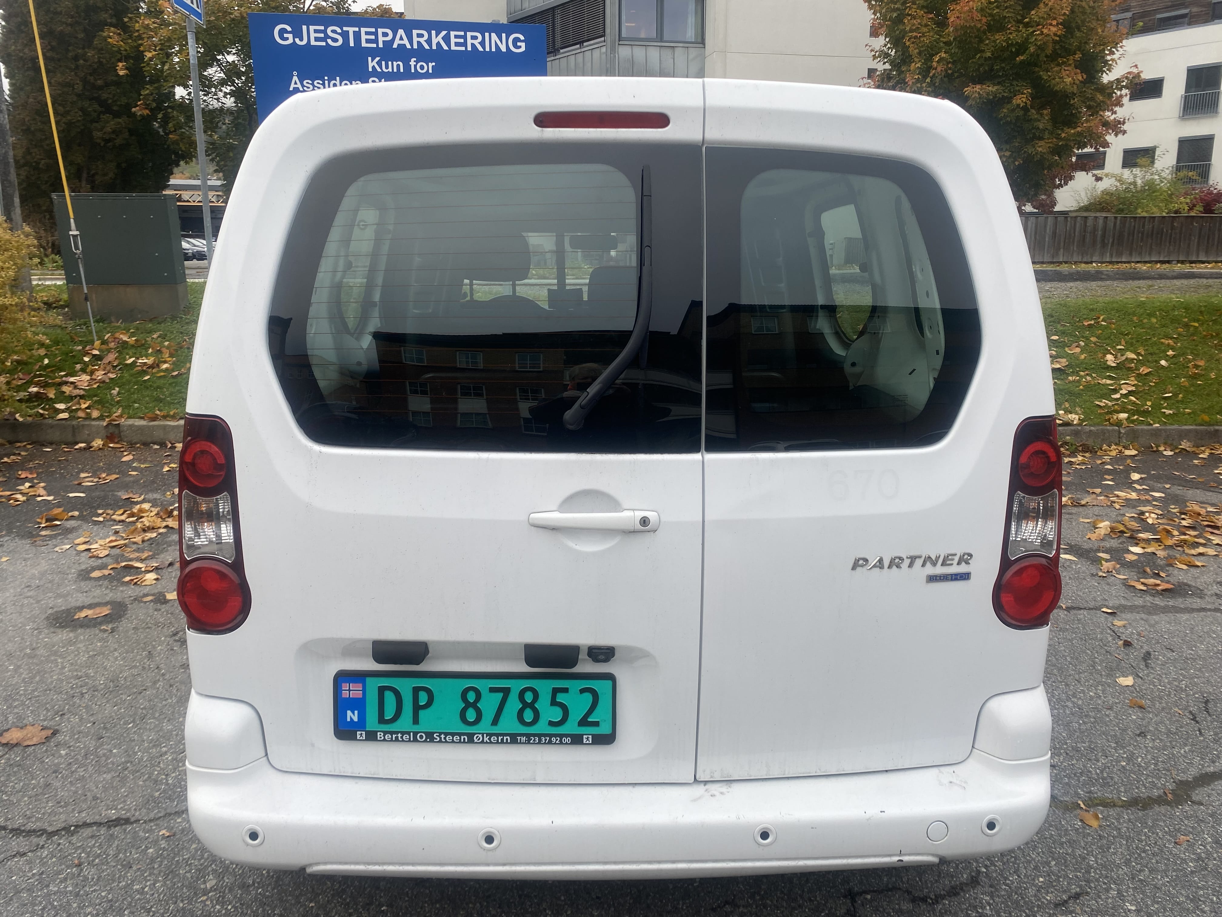 Peugeot Partner med Bluetooth audio