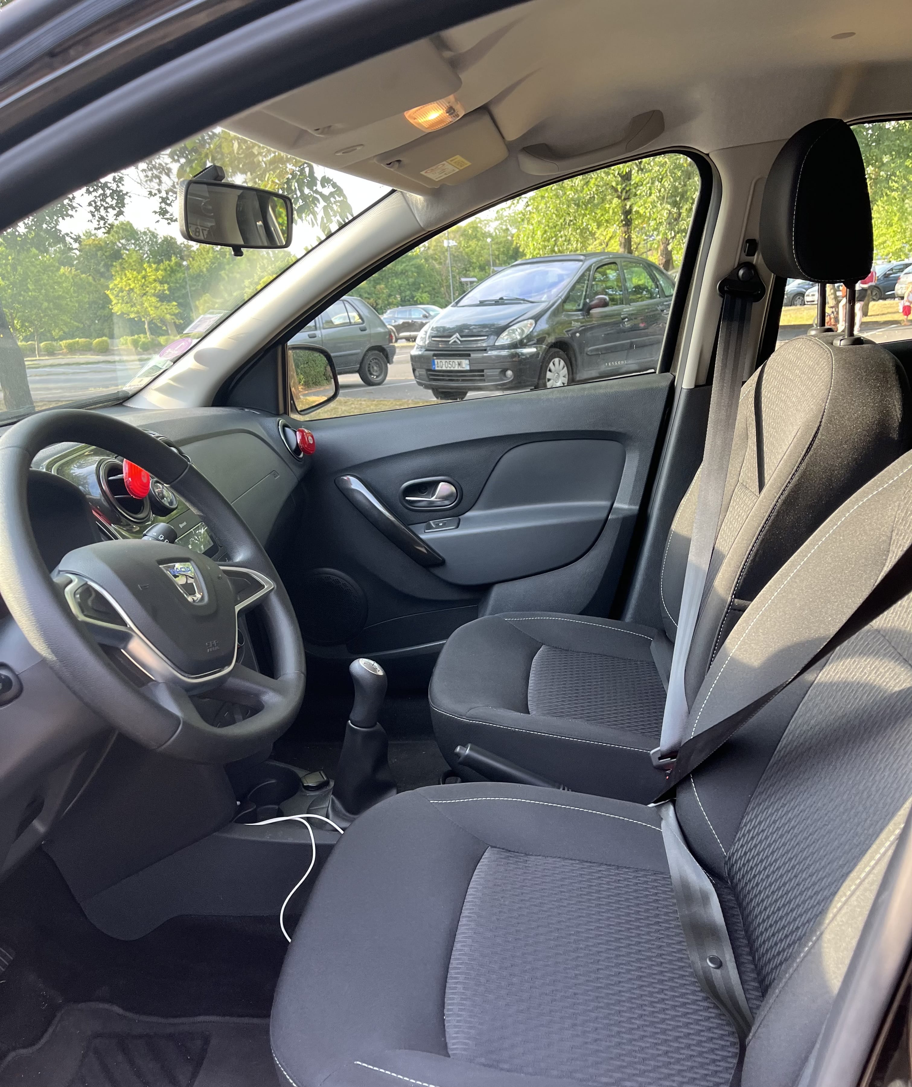 Dacia Sandero avec GPS