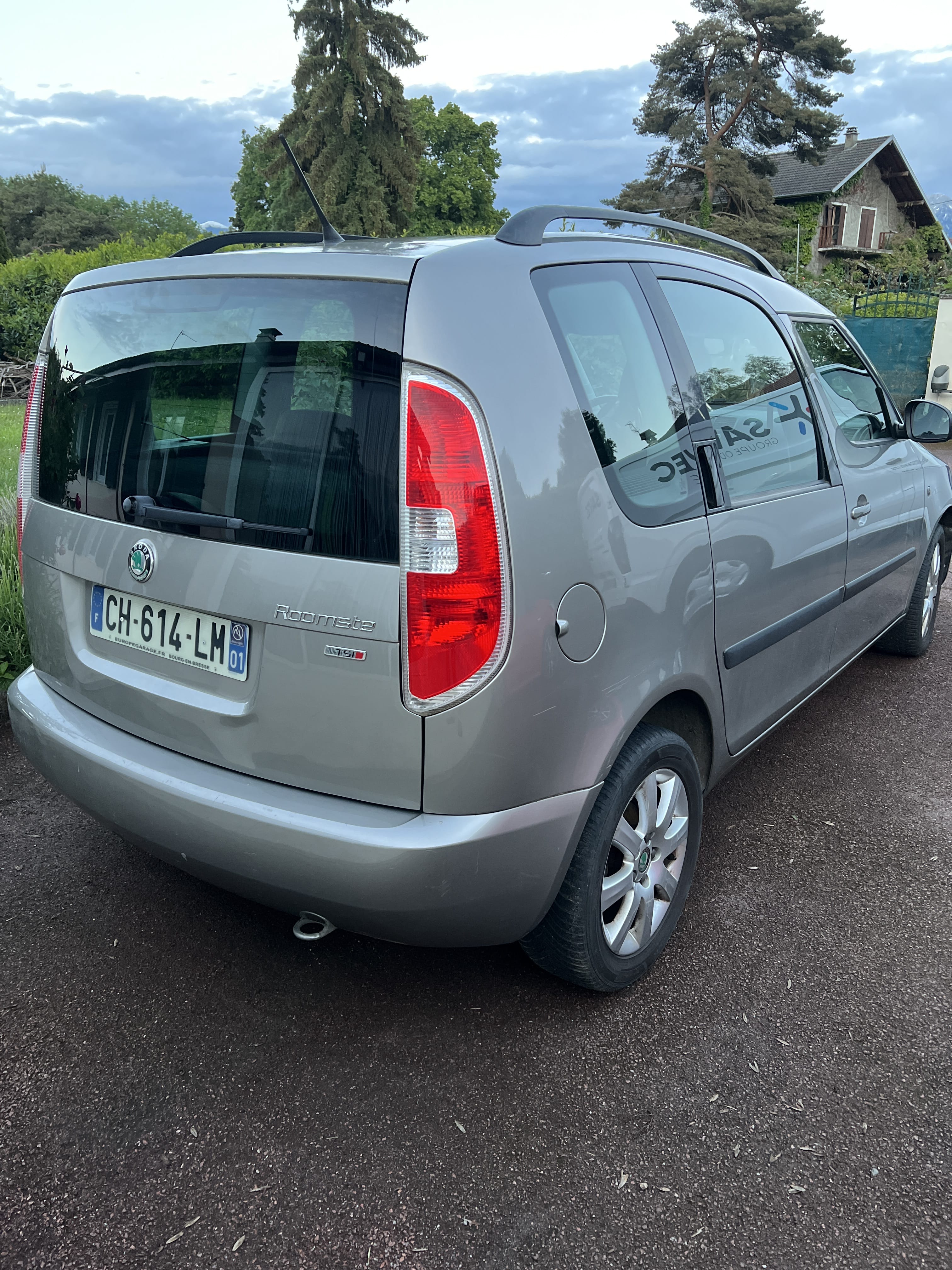 Skoda Roomster avec Chaines