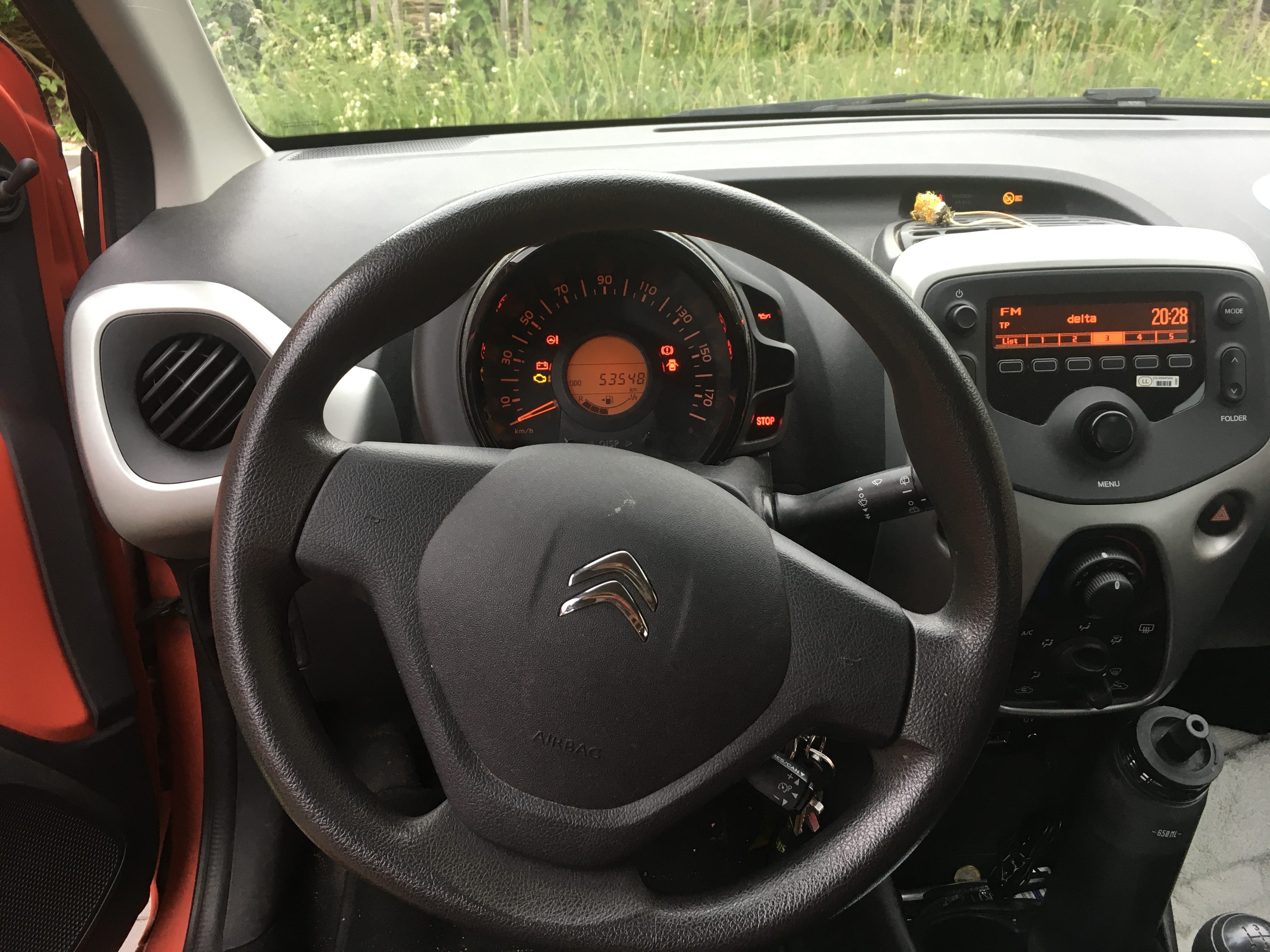 Citroen C1 mit Audio-/iPod-Zugang