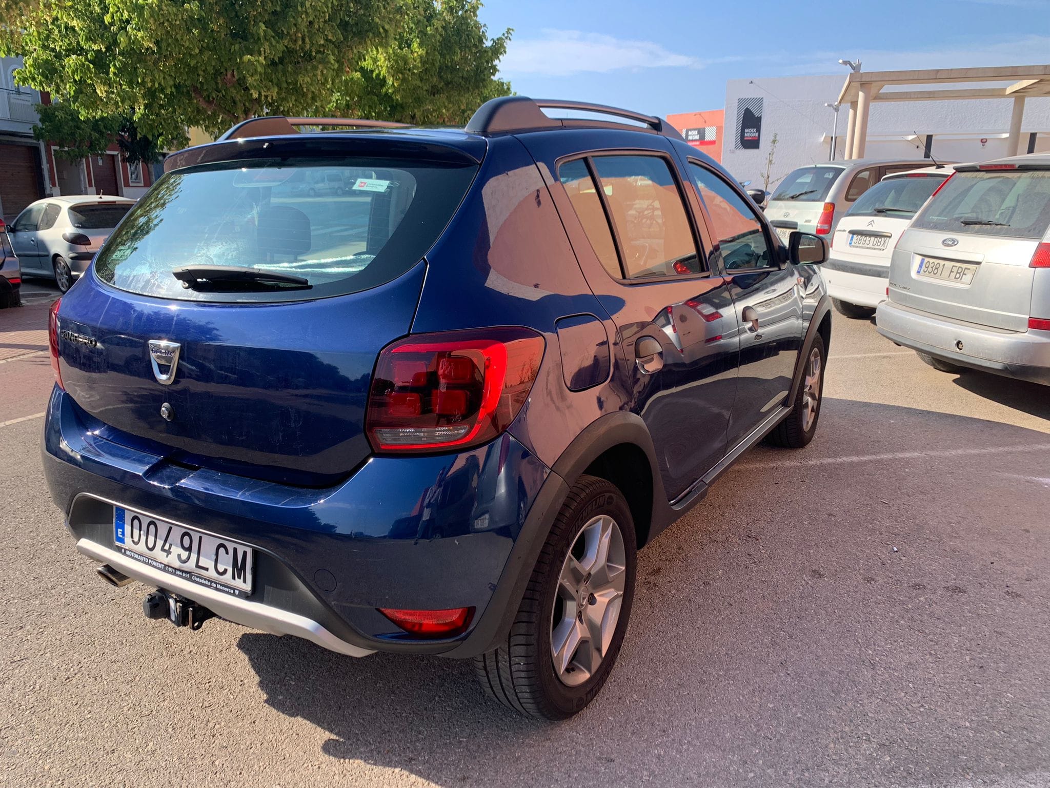 Dacia Sandero Stepway con Silla infantil
