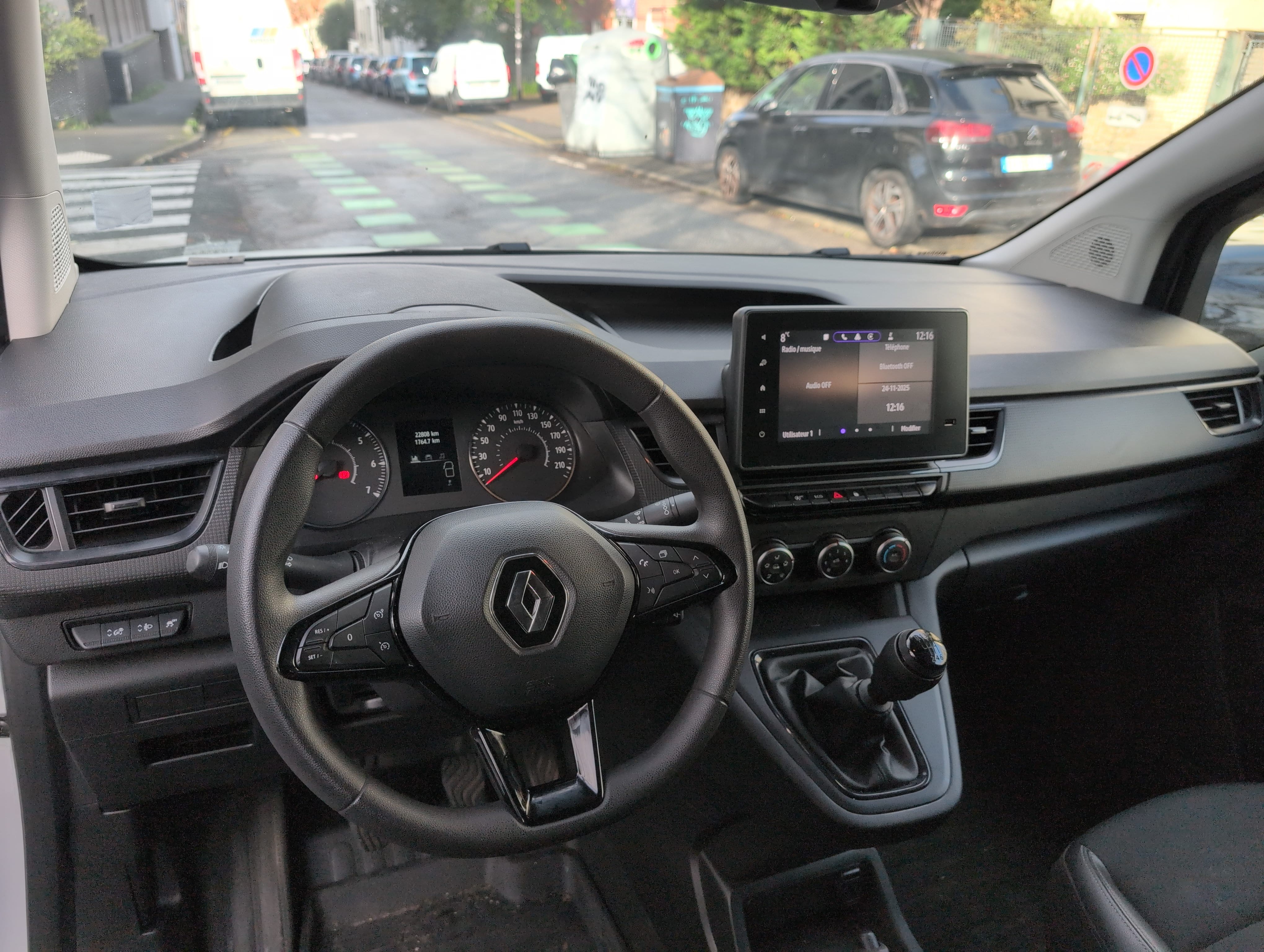 Renault Kangoo Van avec GPS