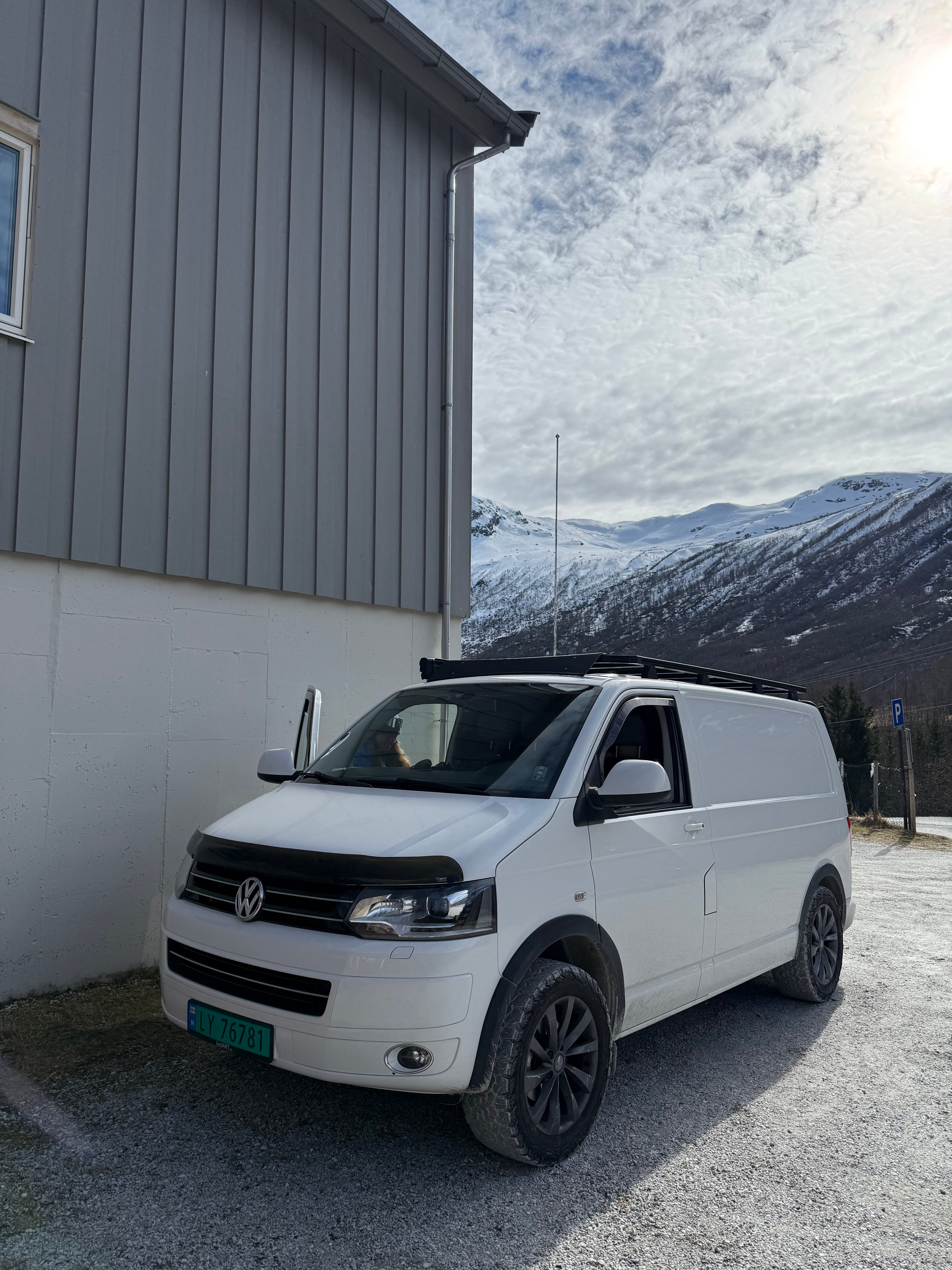 Volkswagen Transporter med Vinterdekk