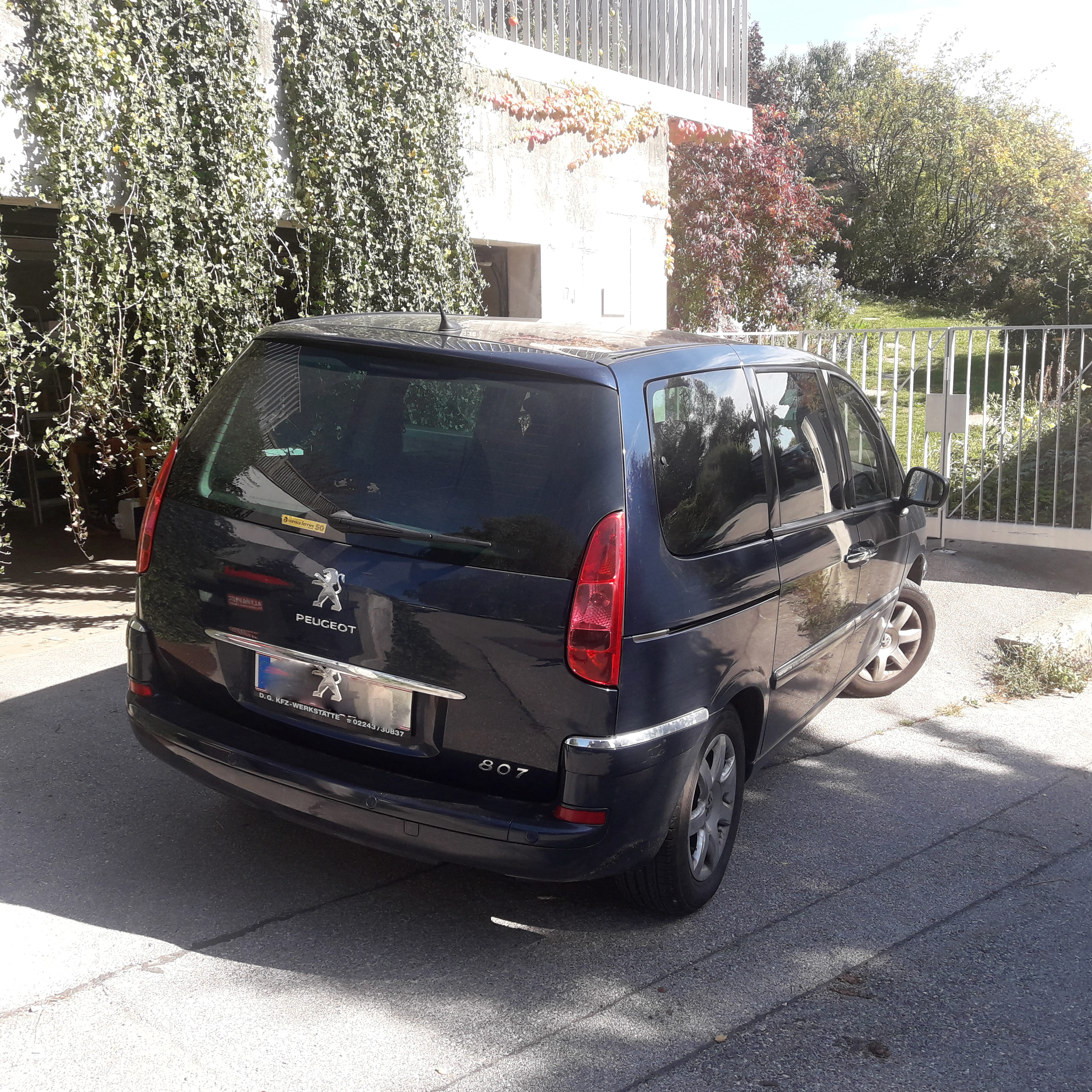 Peugeot 807 mit Klimaanlage