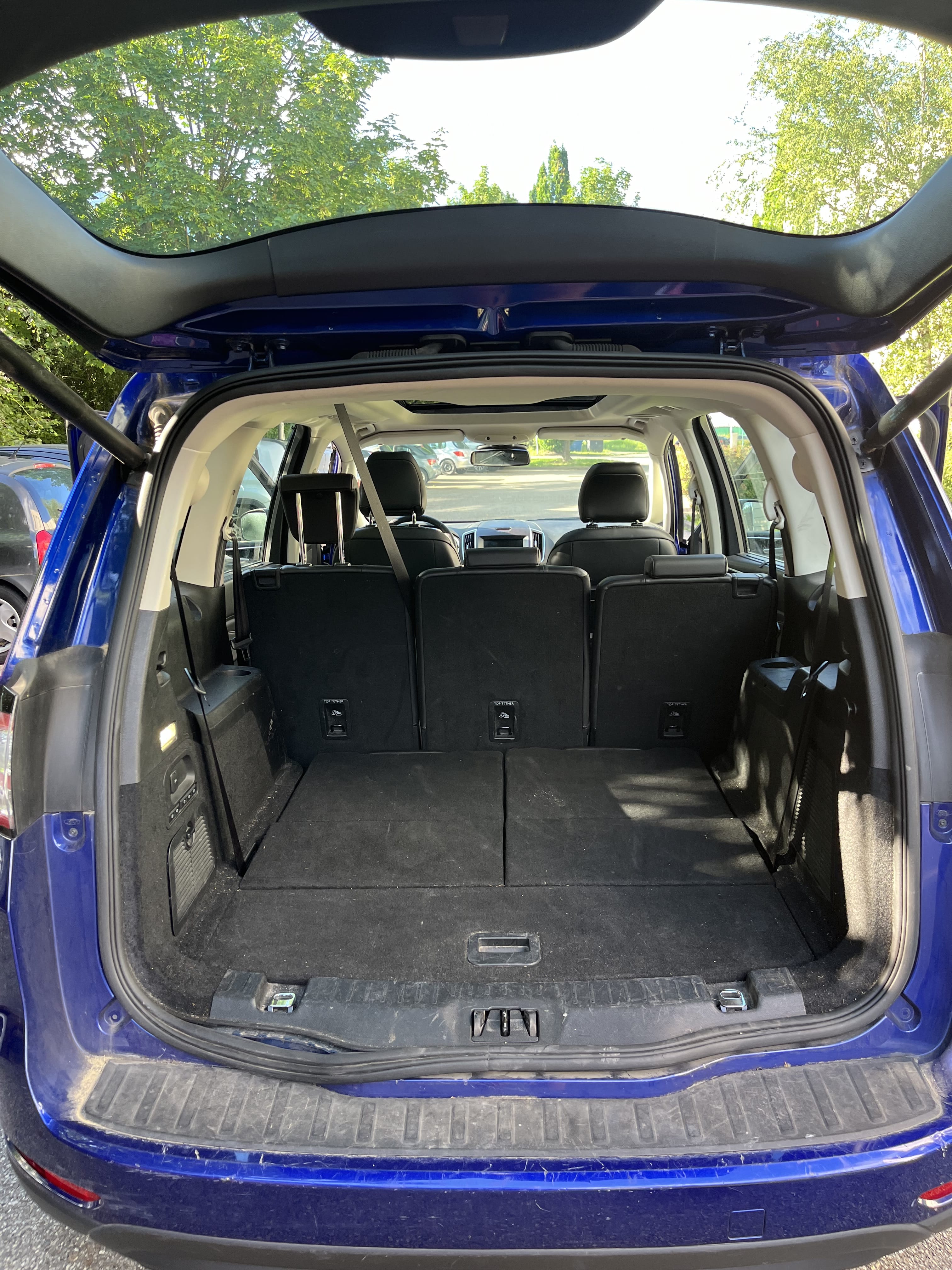 Ford Galaxy 7 places 4 roues motrices con Silla infantil