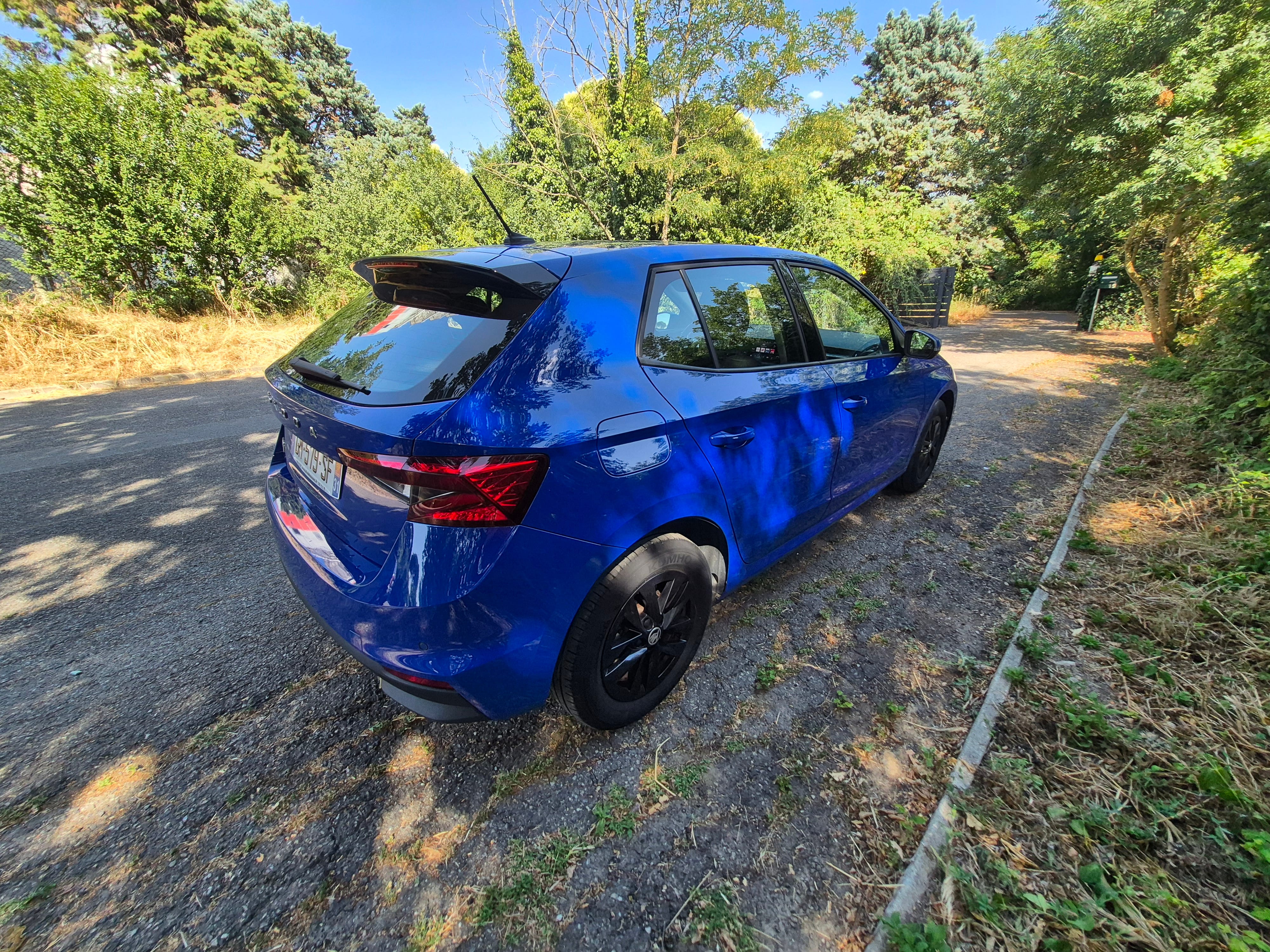 Skoda Fabia avec GPS