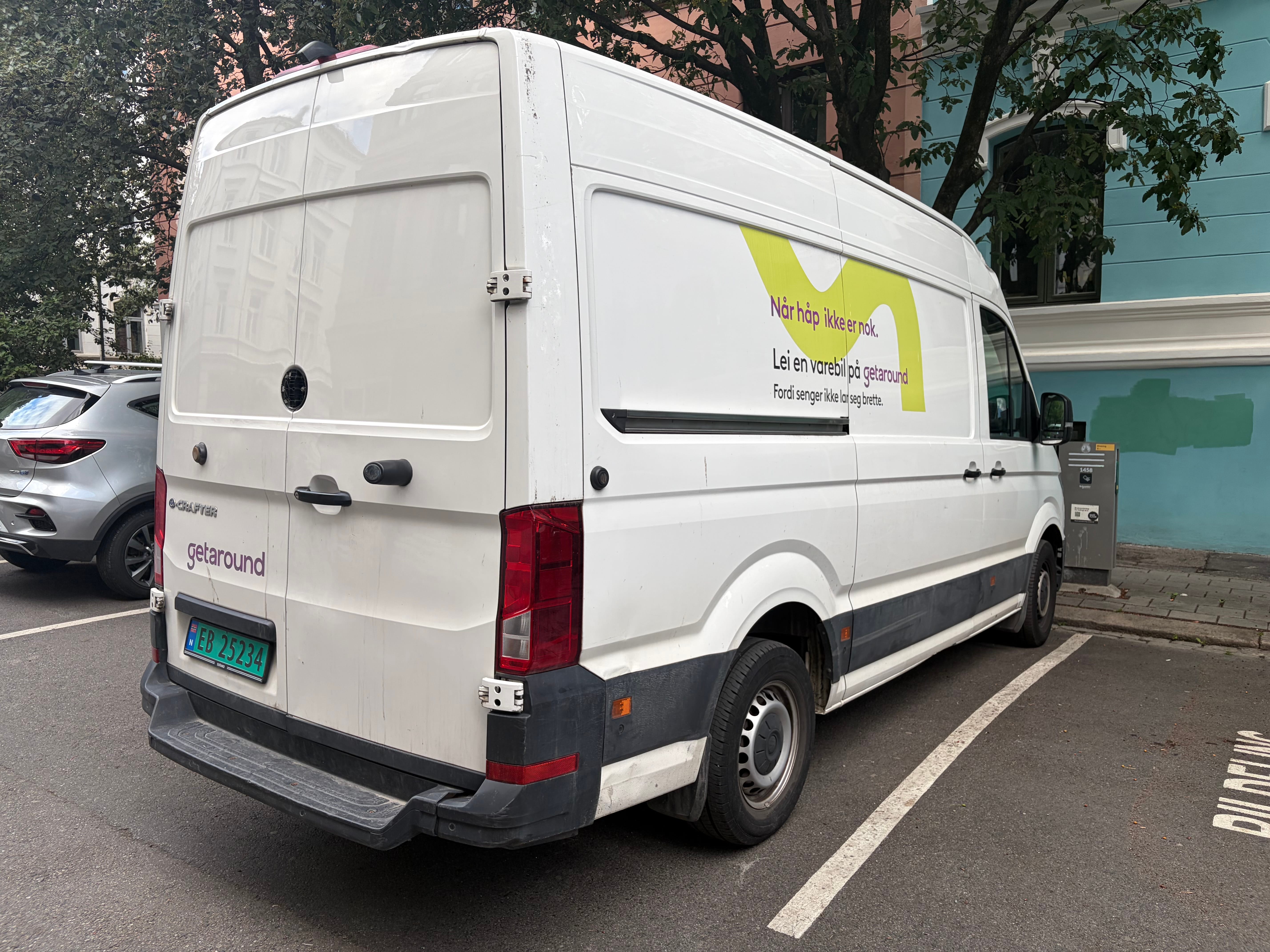 Volkswagen e-Crafter with GPS