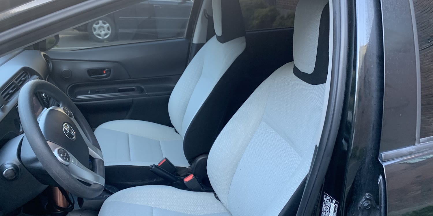 Toyota Prius Hybrid with Ski racks