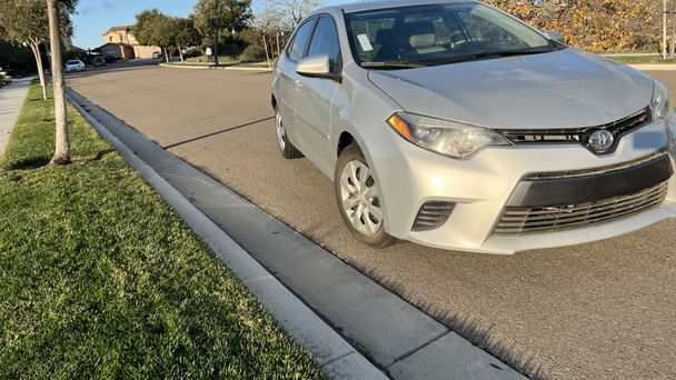 Toyota Corolla LE with Bluetooth audio