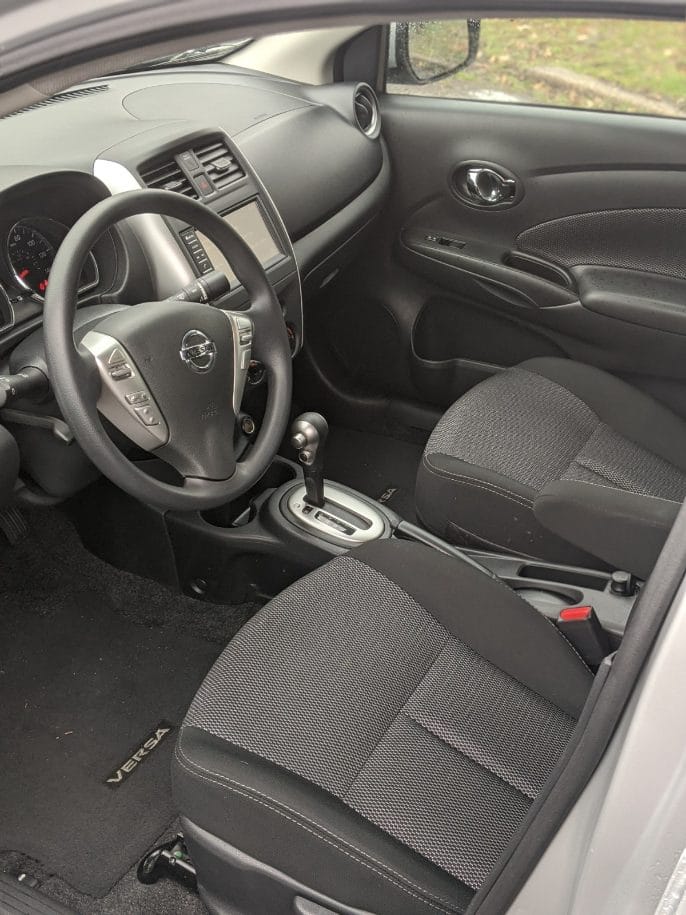 Nissan Versa Sedan with Audio / iPod input