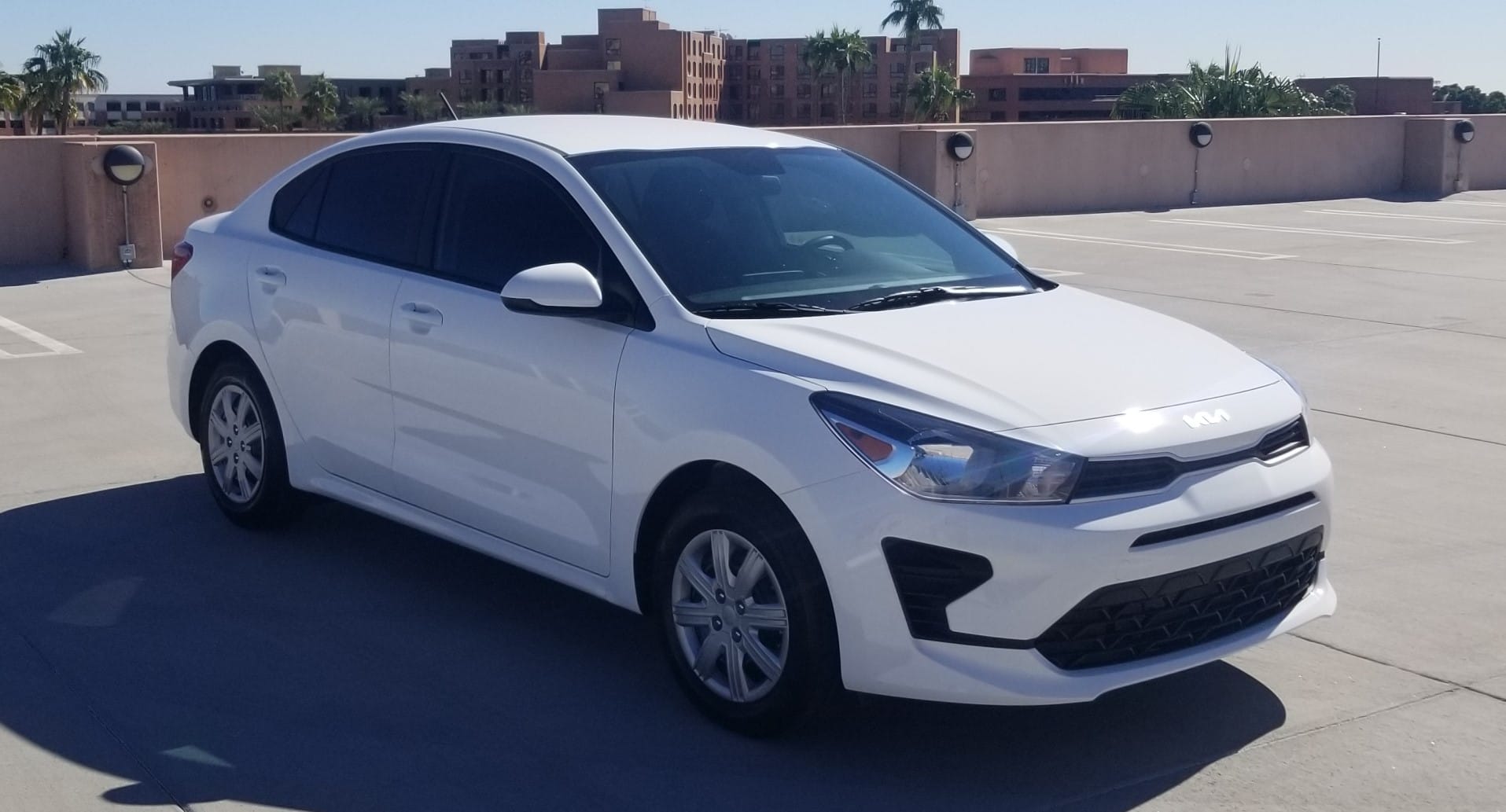 Kia Rio S with Android Auto