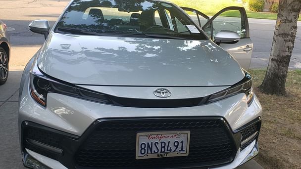 Toyota Corolla SE, 2020, Regular (87), automatic