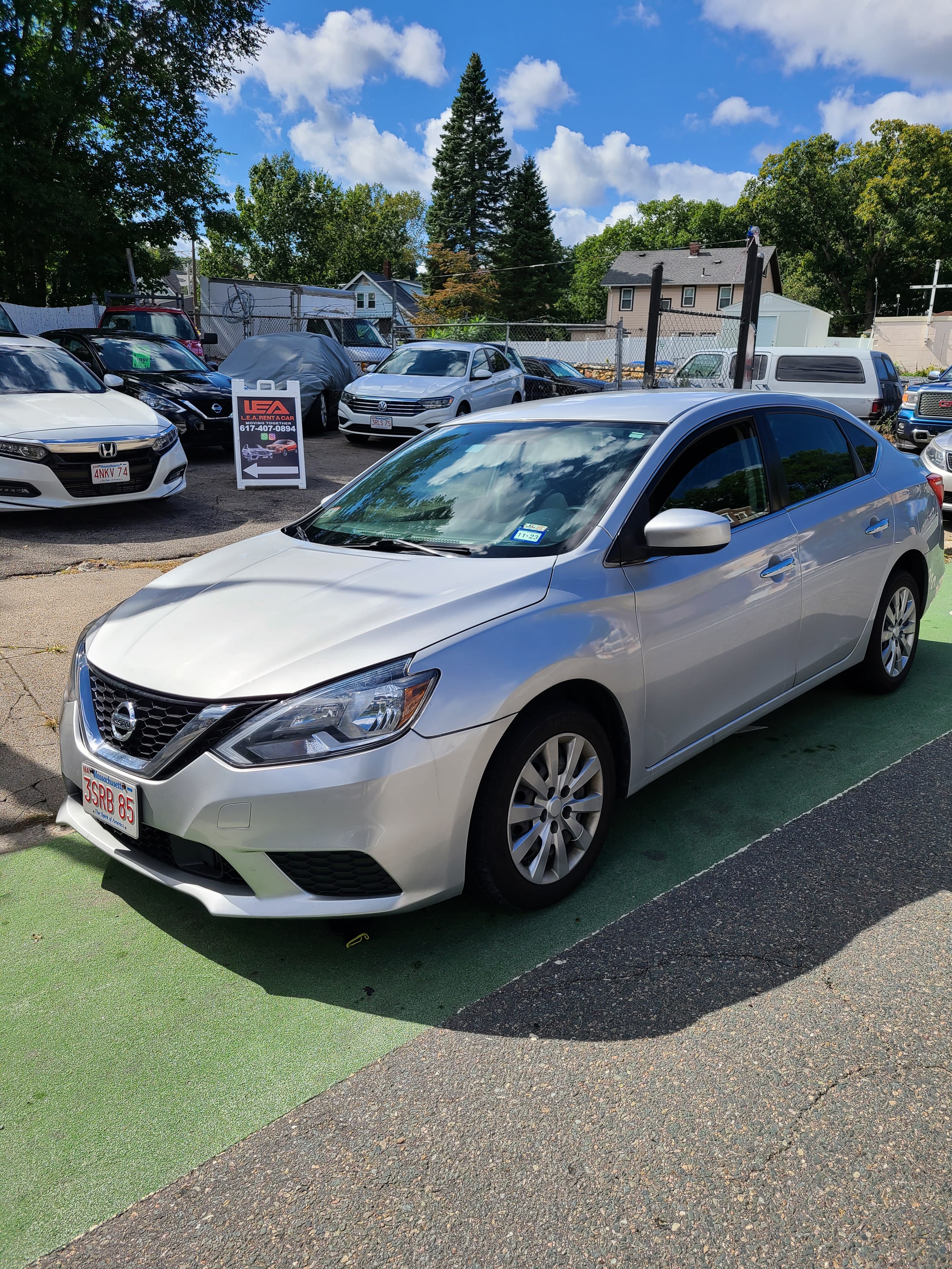 Nissan Sentra S, 2019, Regular (87), automatic