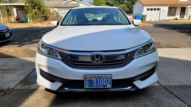 Honda Accord LX, 2016, Regular (87), automatic