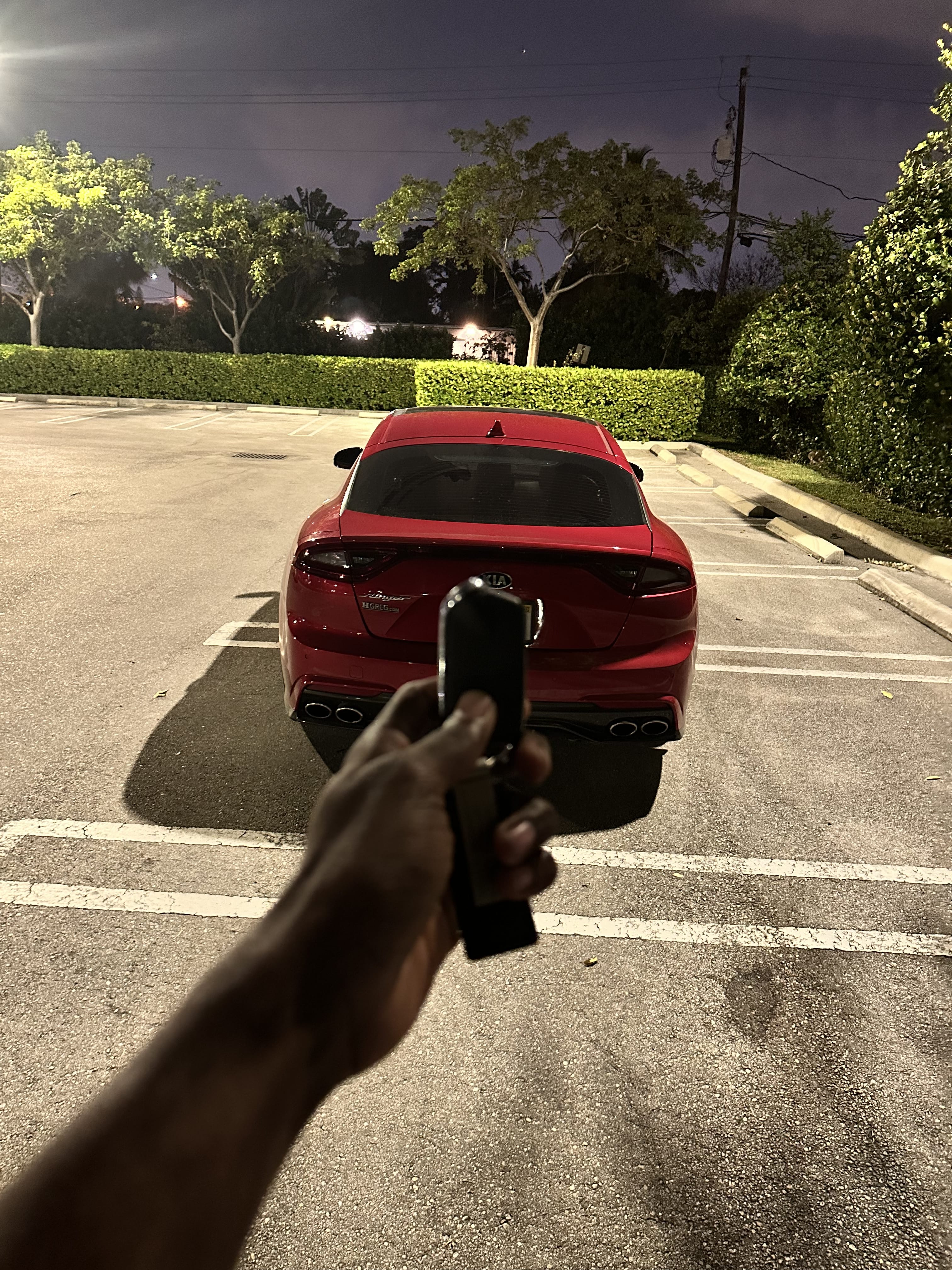 Kia Stinger with Bluetooth audio