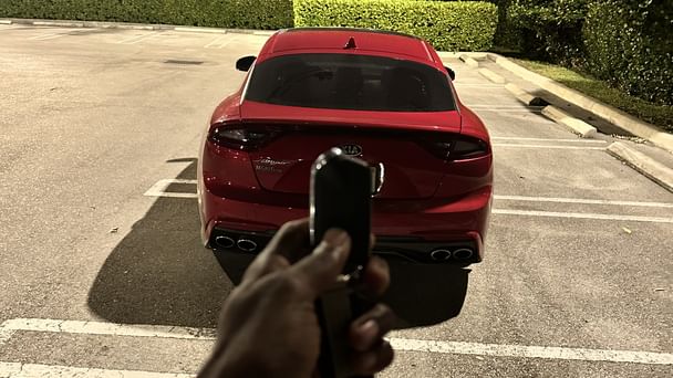 Kia Stinger with Audio / iPod input