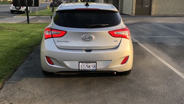 Hyundai Elantra GT with Apple CarPlay