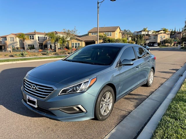 Hyundai Sonata with Bluetooth audio