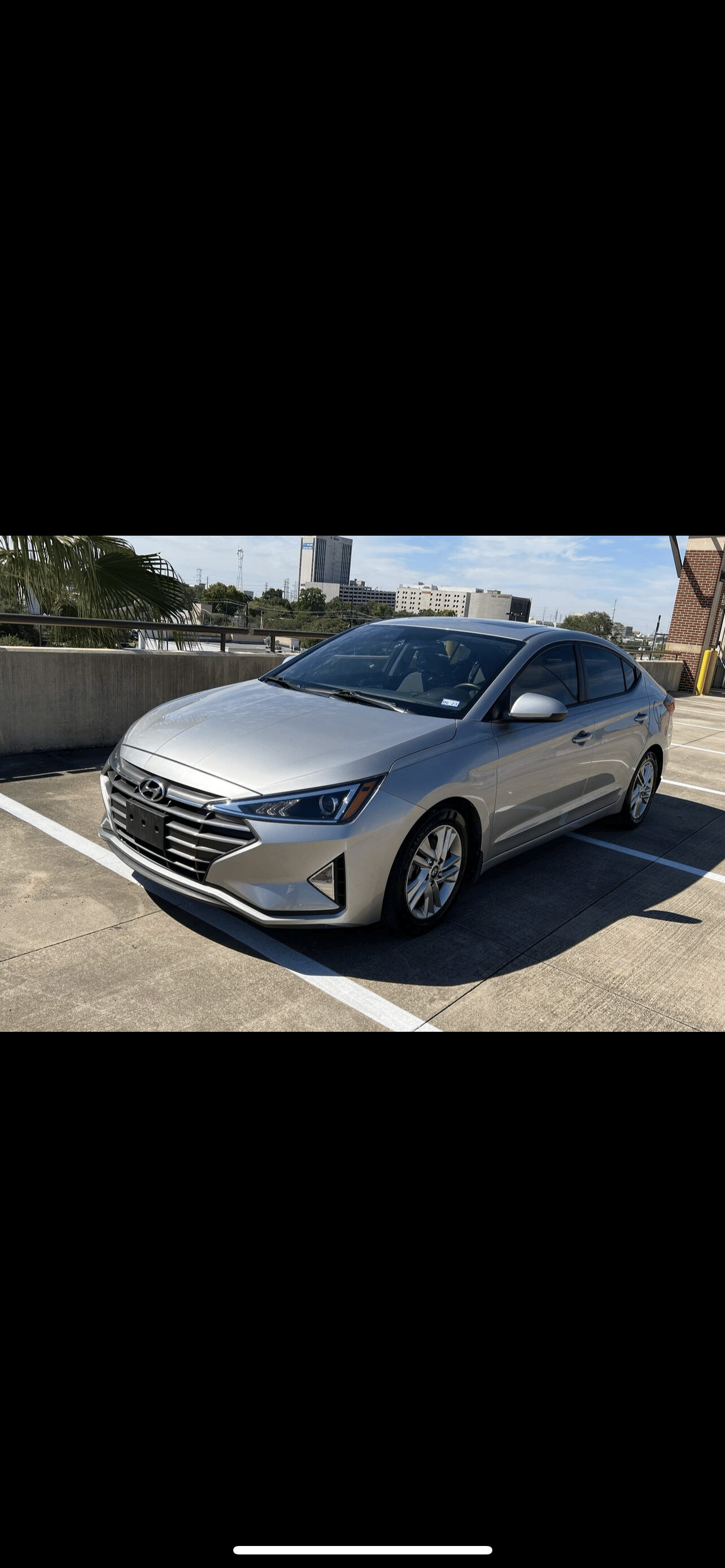 Hyundai Elantra with Air conditioning