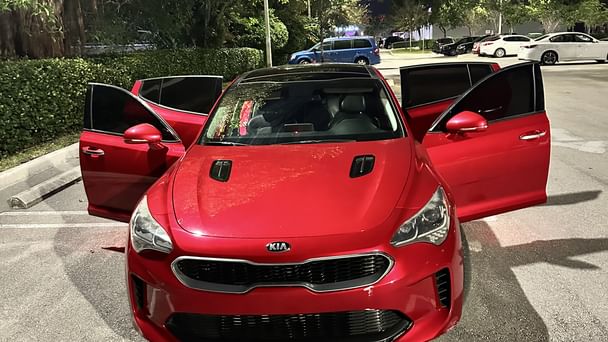 Kia Stinger with GPS