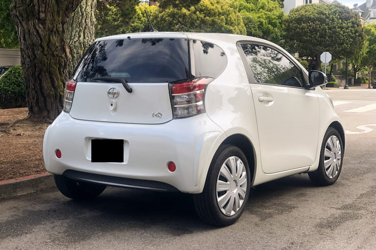 Scion iQ with Bluetooth audio