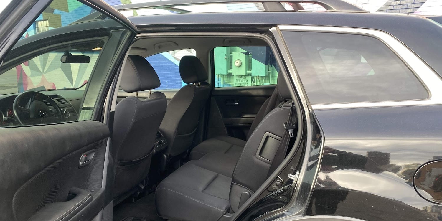 Mazda CX-9 with Ski racks