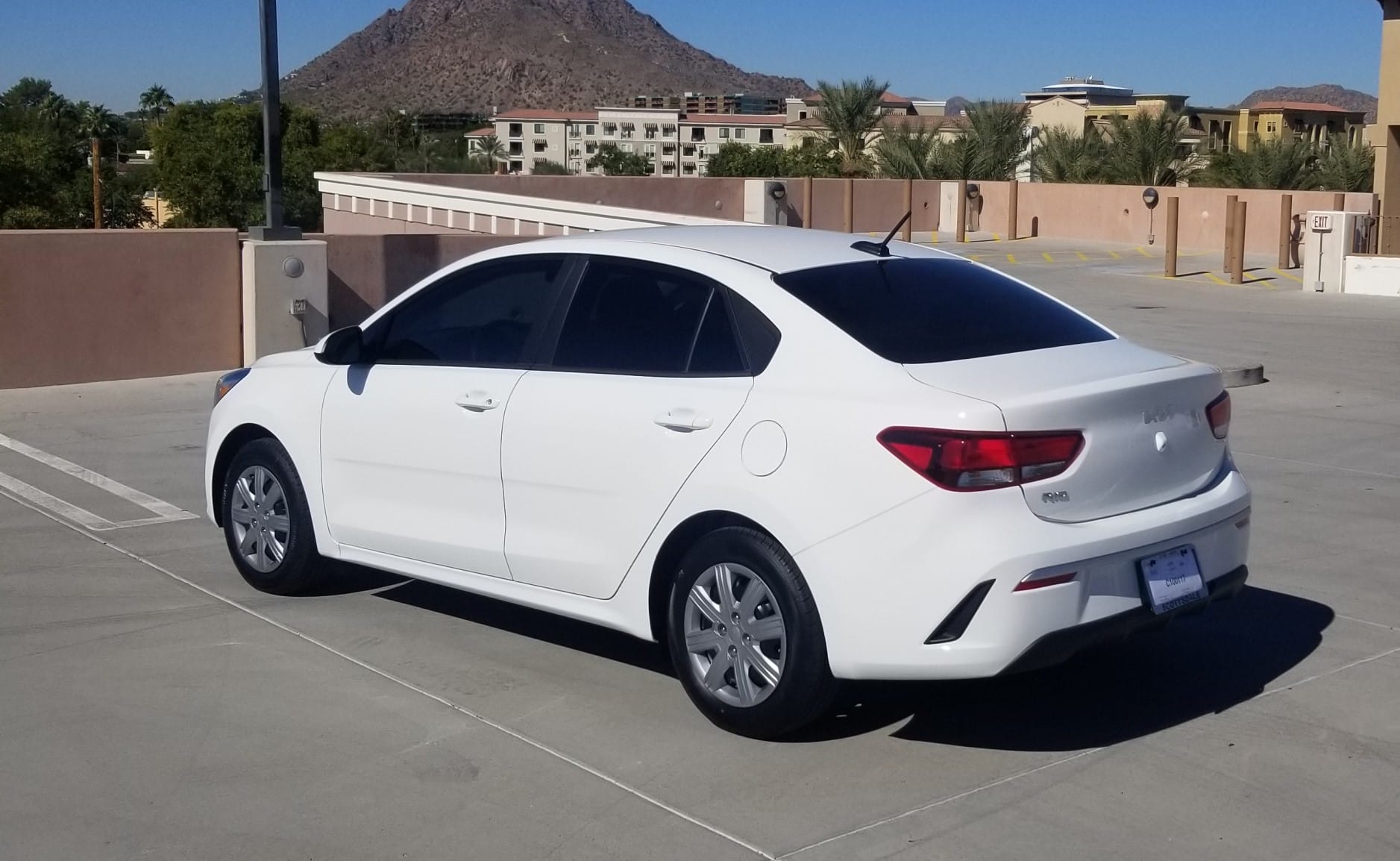 Kia Rio S with Apple CarPlay