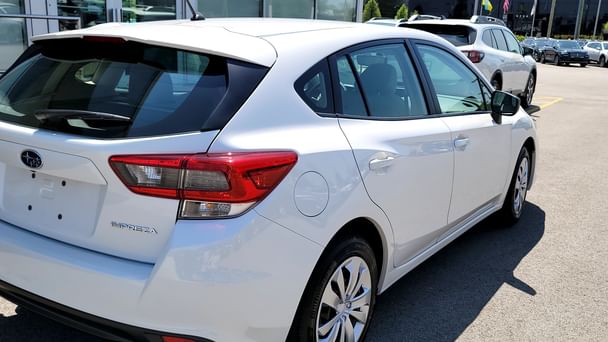 Subaru Impreza with Cruise control