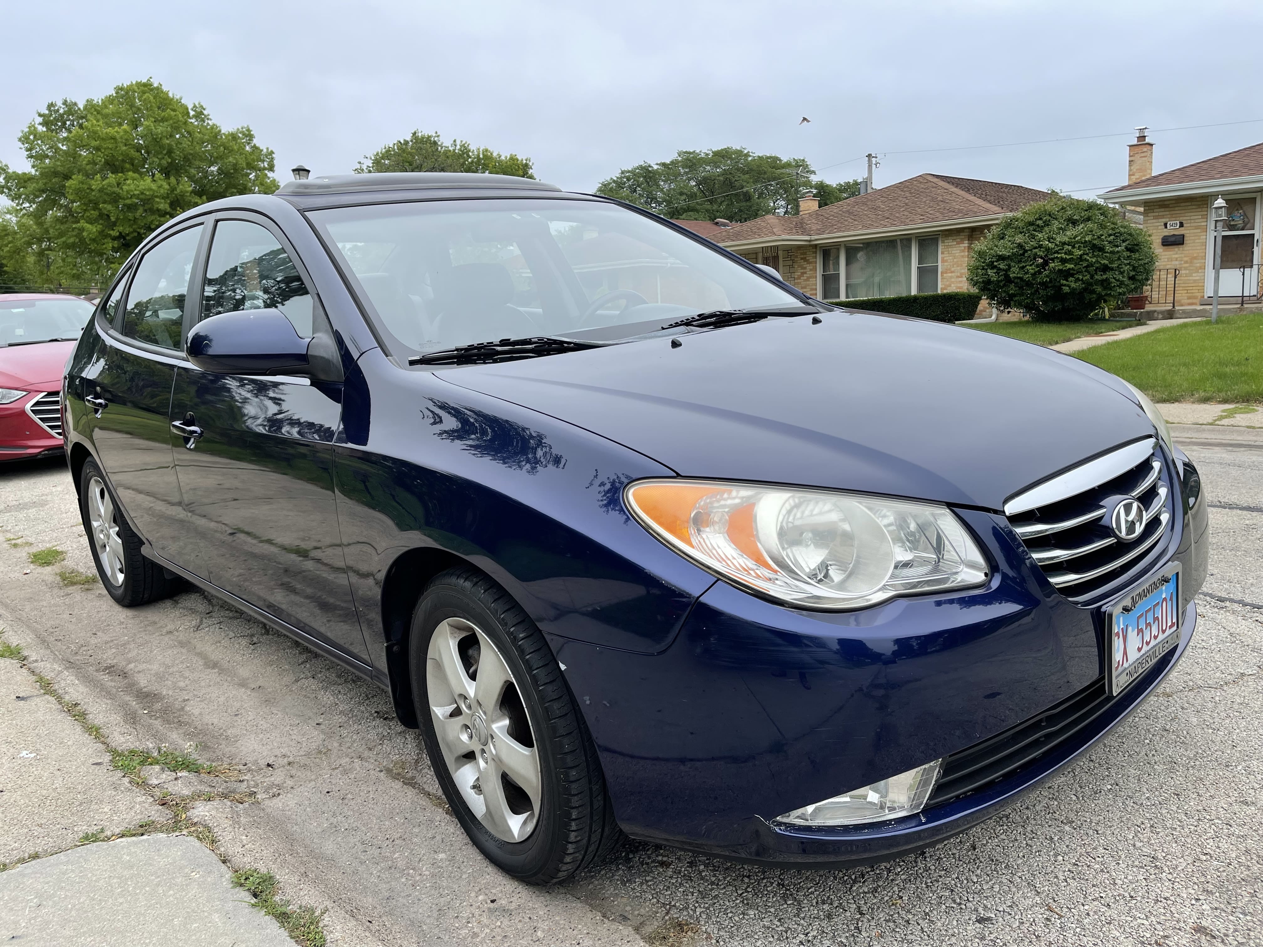 Hyundai Elantra with Air conditioning