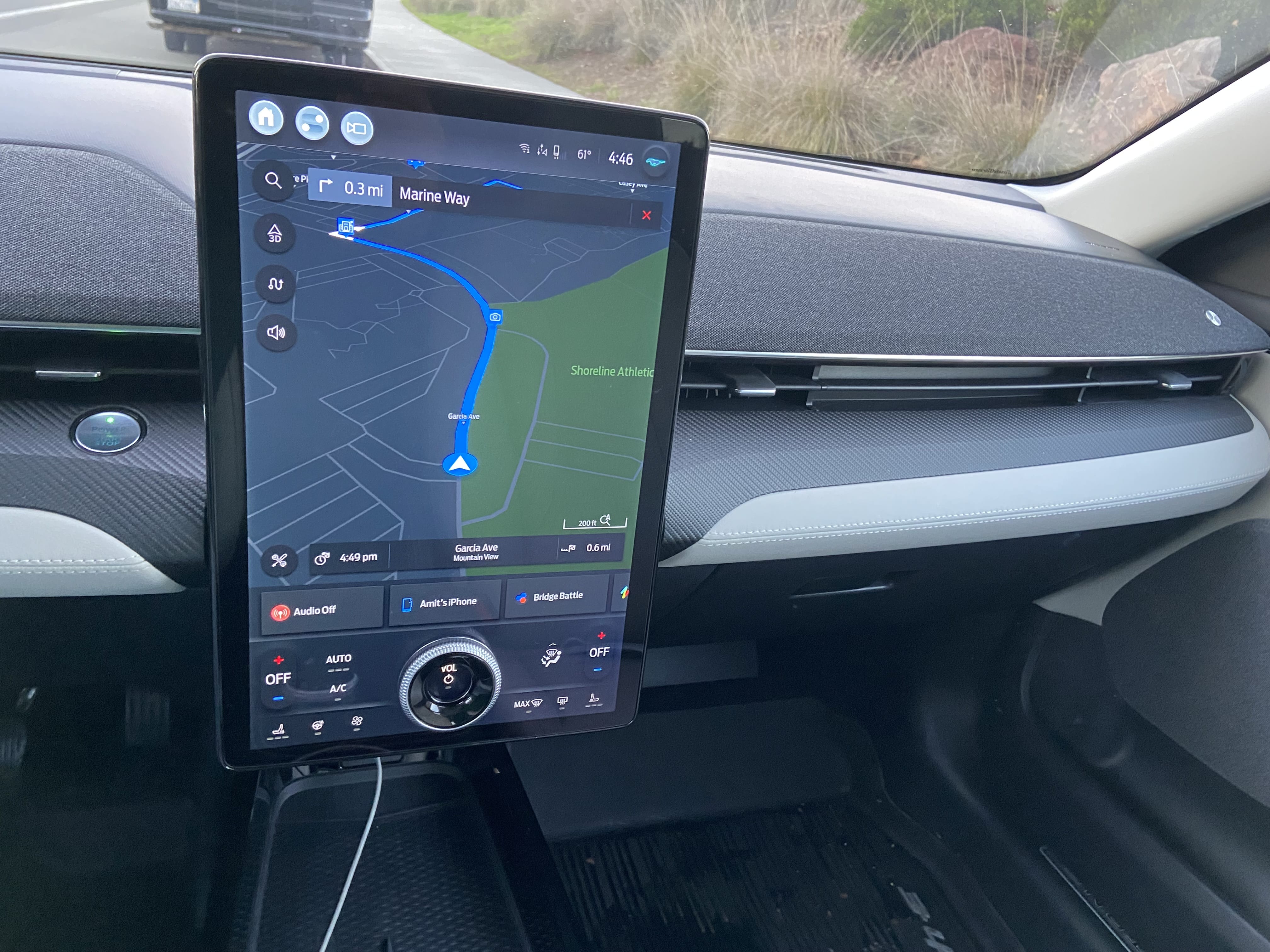 Ford Mustang Mach-E Premium with Bike rack