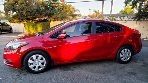 Kia Forte LX with Bluetooth audio