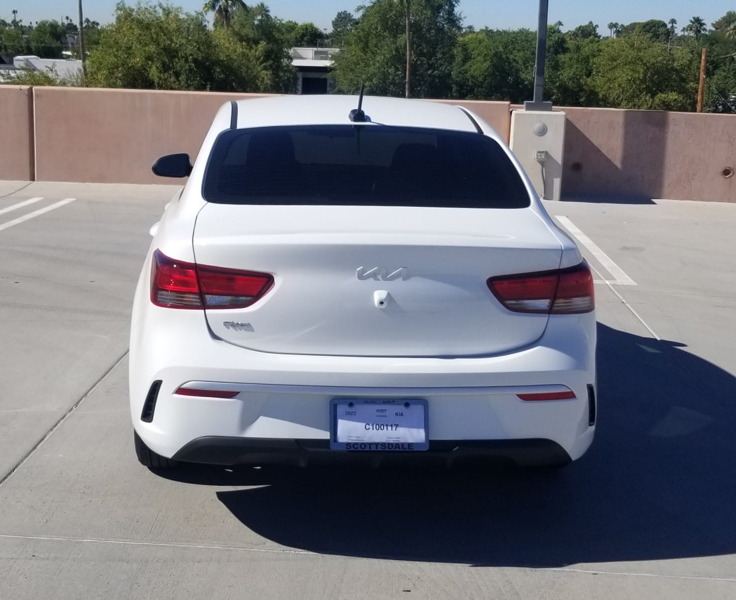 Kia Rio S with Bluetooth audio