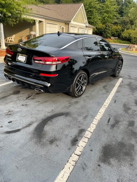 Kia Optima with Apple CarPlay