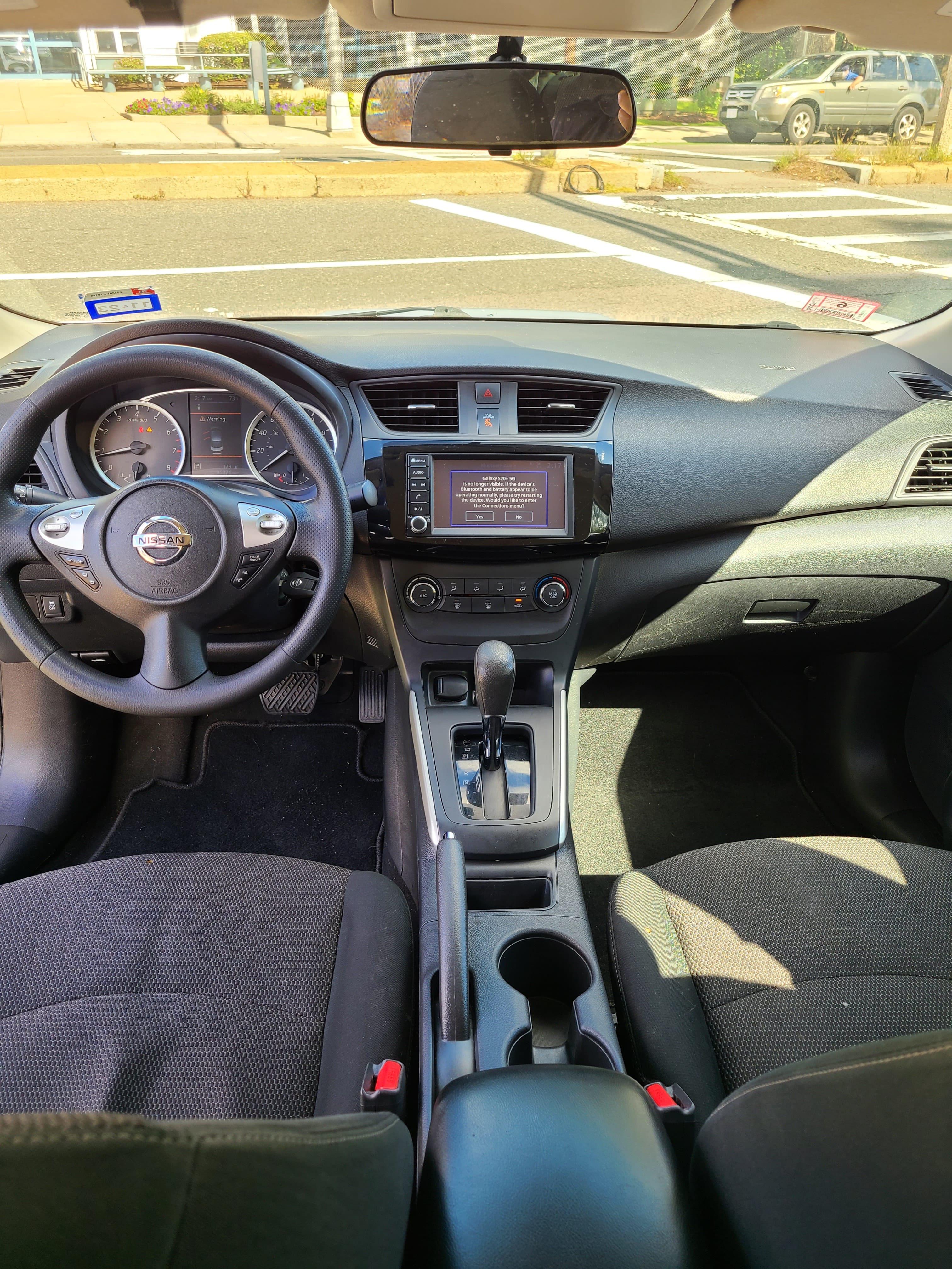 Nissan Sentra S with Bluetooth audio