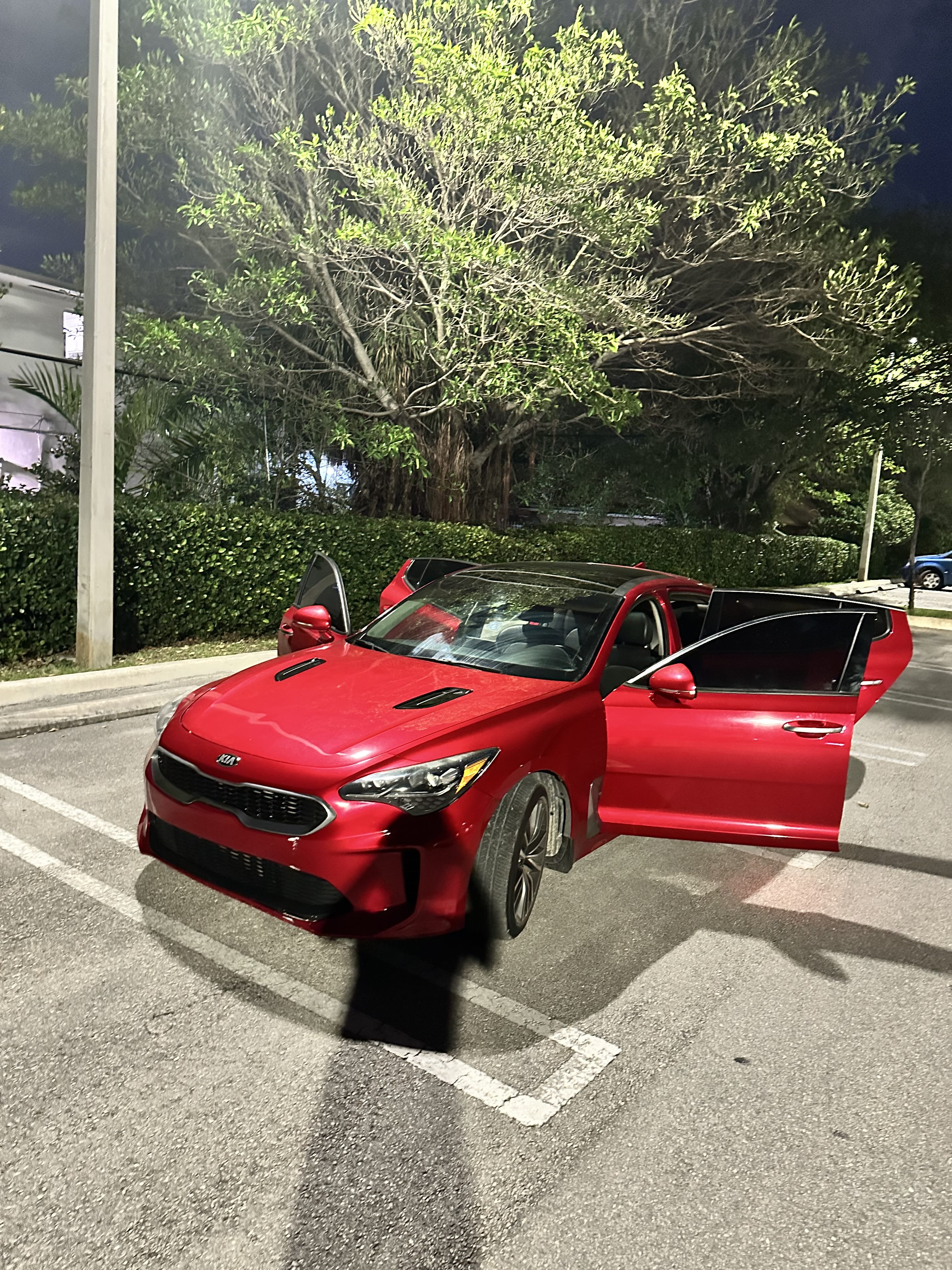 Kia Stinger with GPS