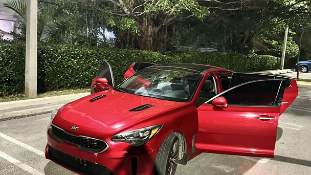 Kia Stinger with Cruise control