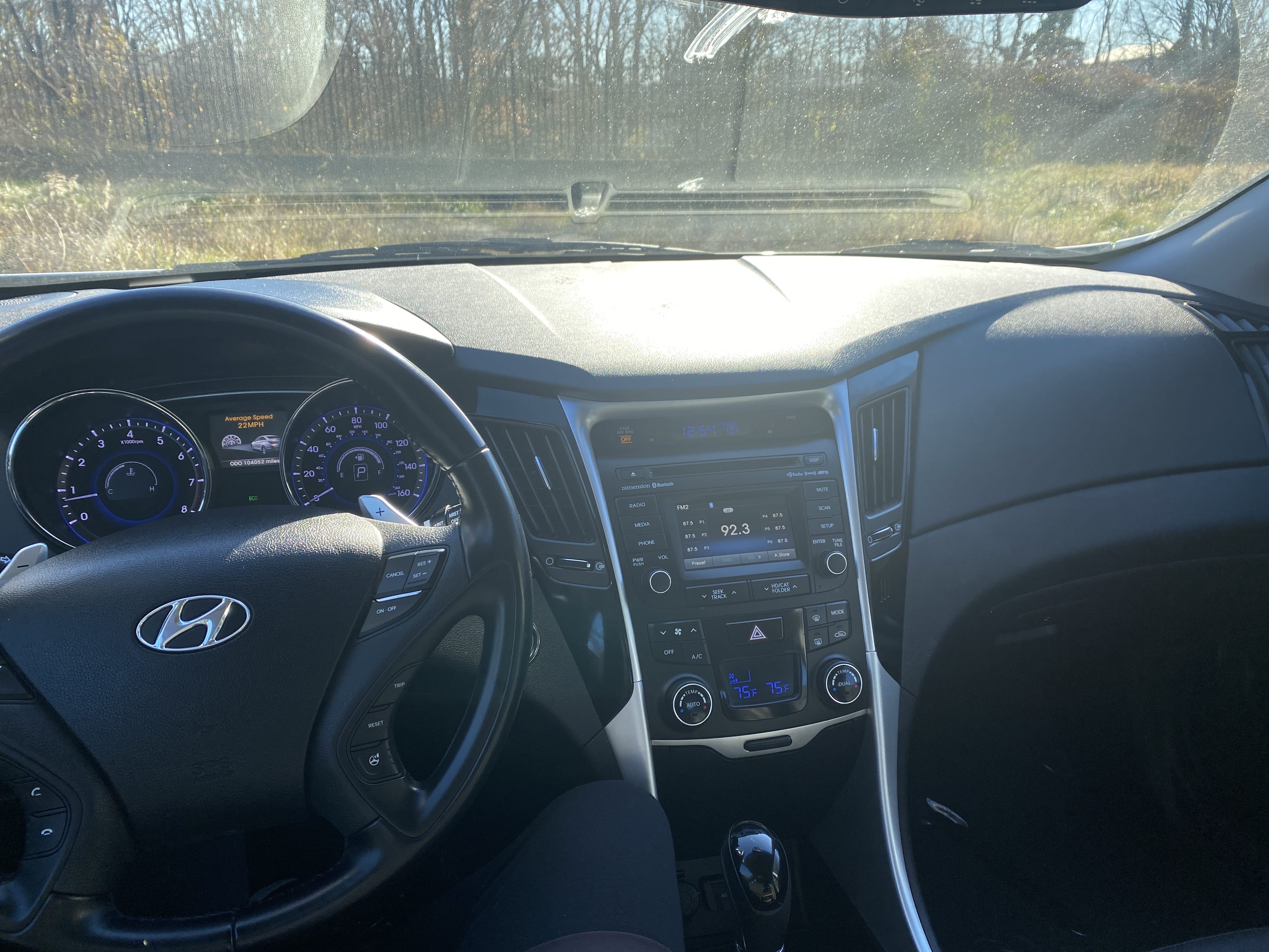 Hyundai Sonata 2.0t with Bluetooth audio