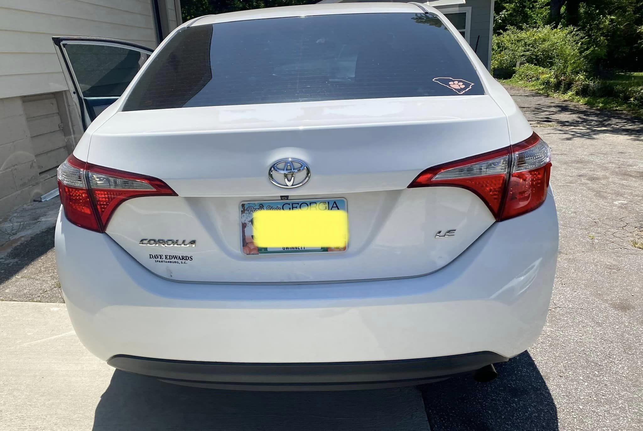 Toyota Corolla LE with Air conditioning