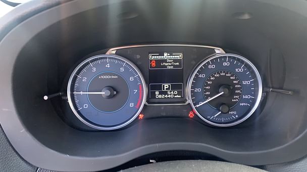 Subaru Crosstrek with Cruise control
