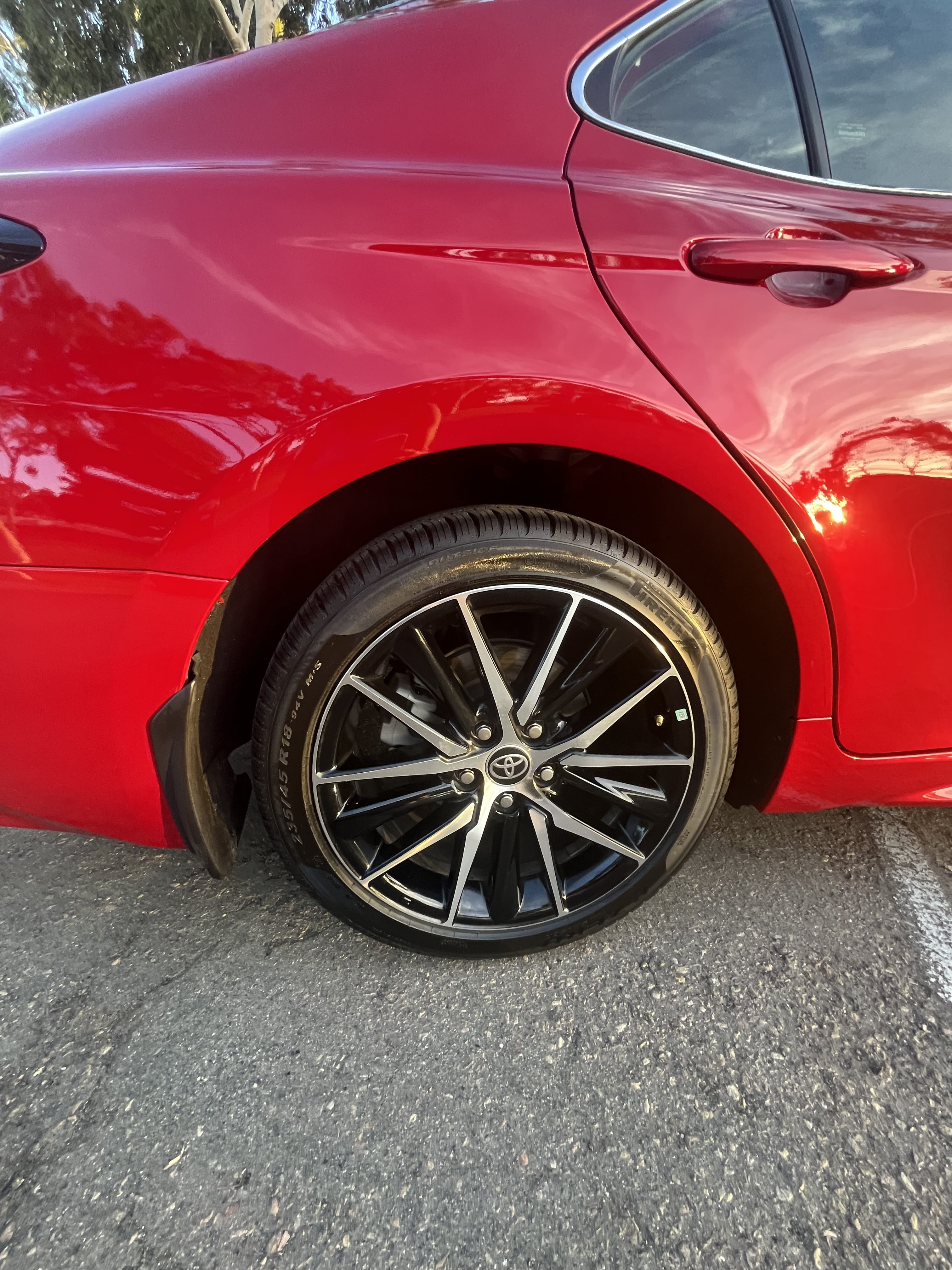 Toyota Camry SE with Bluetooth audio