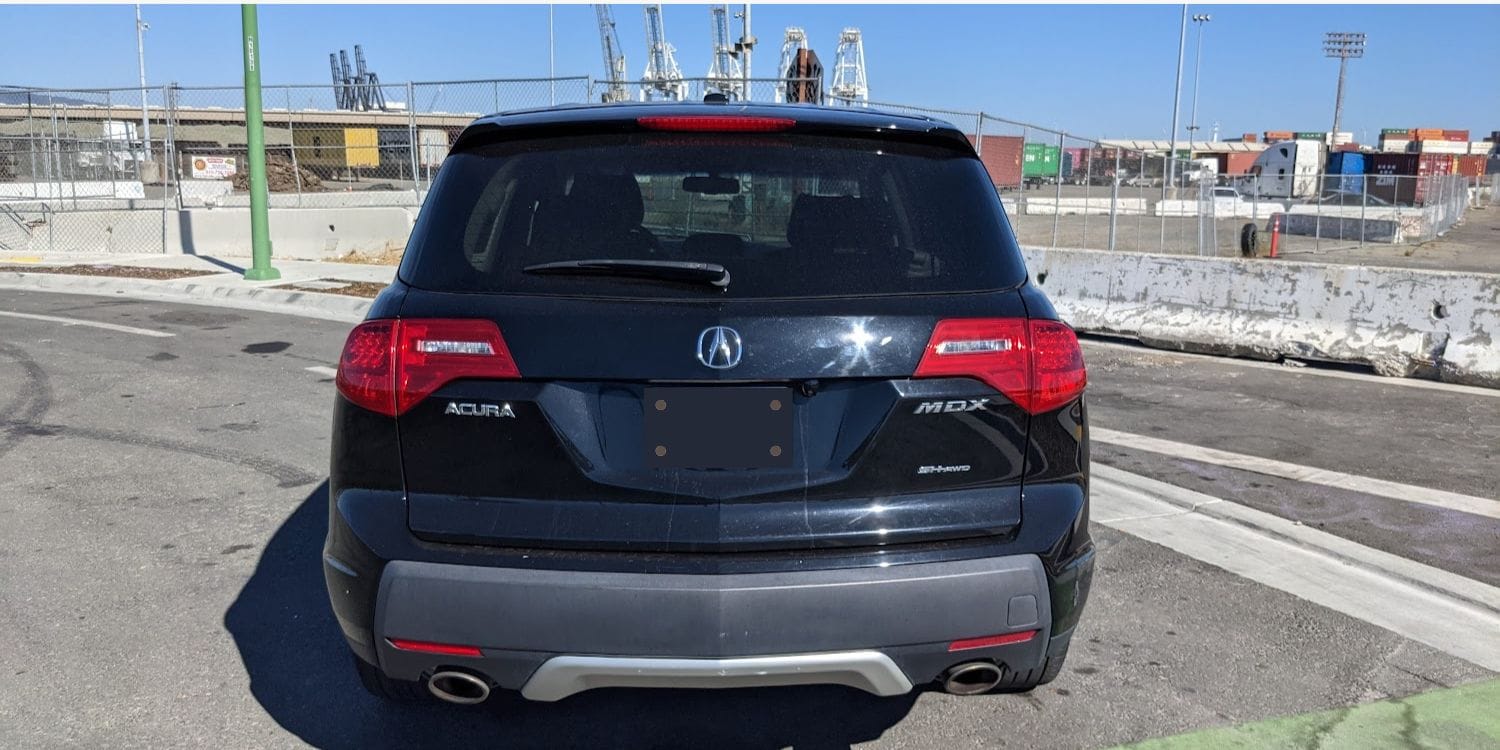 Acura MDX with GPS