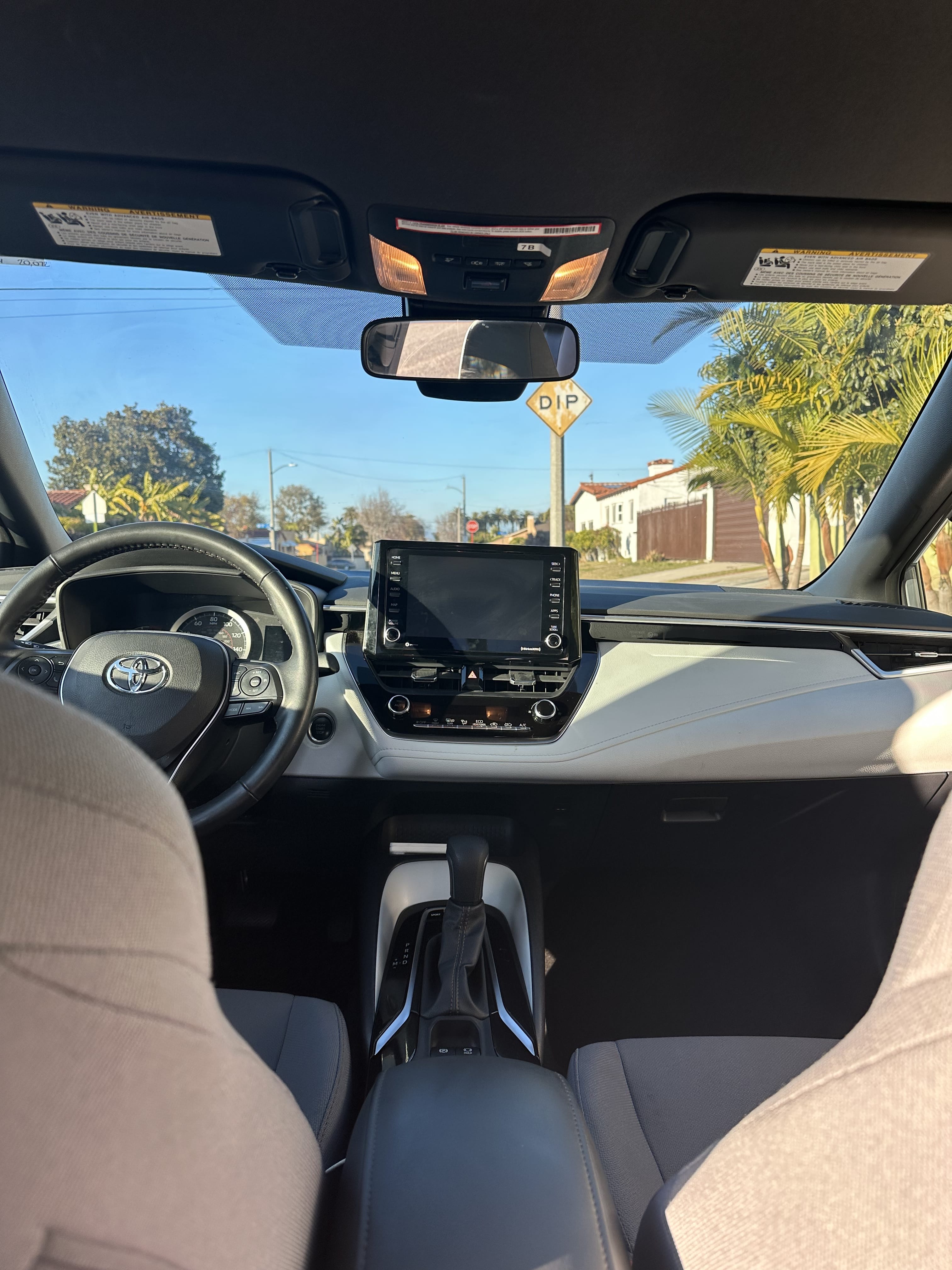 Toyota Corolla with Bluetooth audio