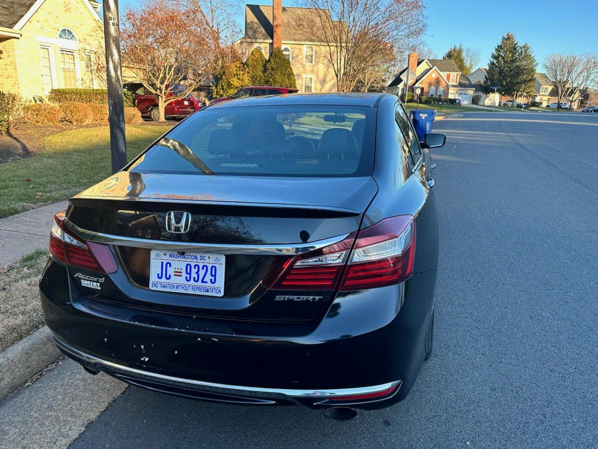 Honda Accord Sport with Cruise control