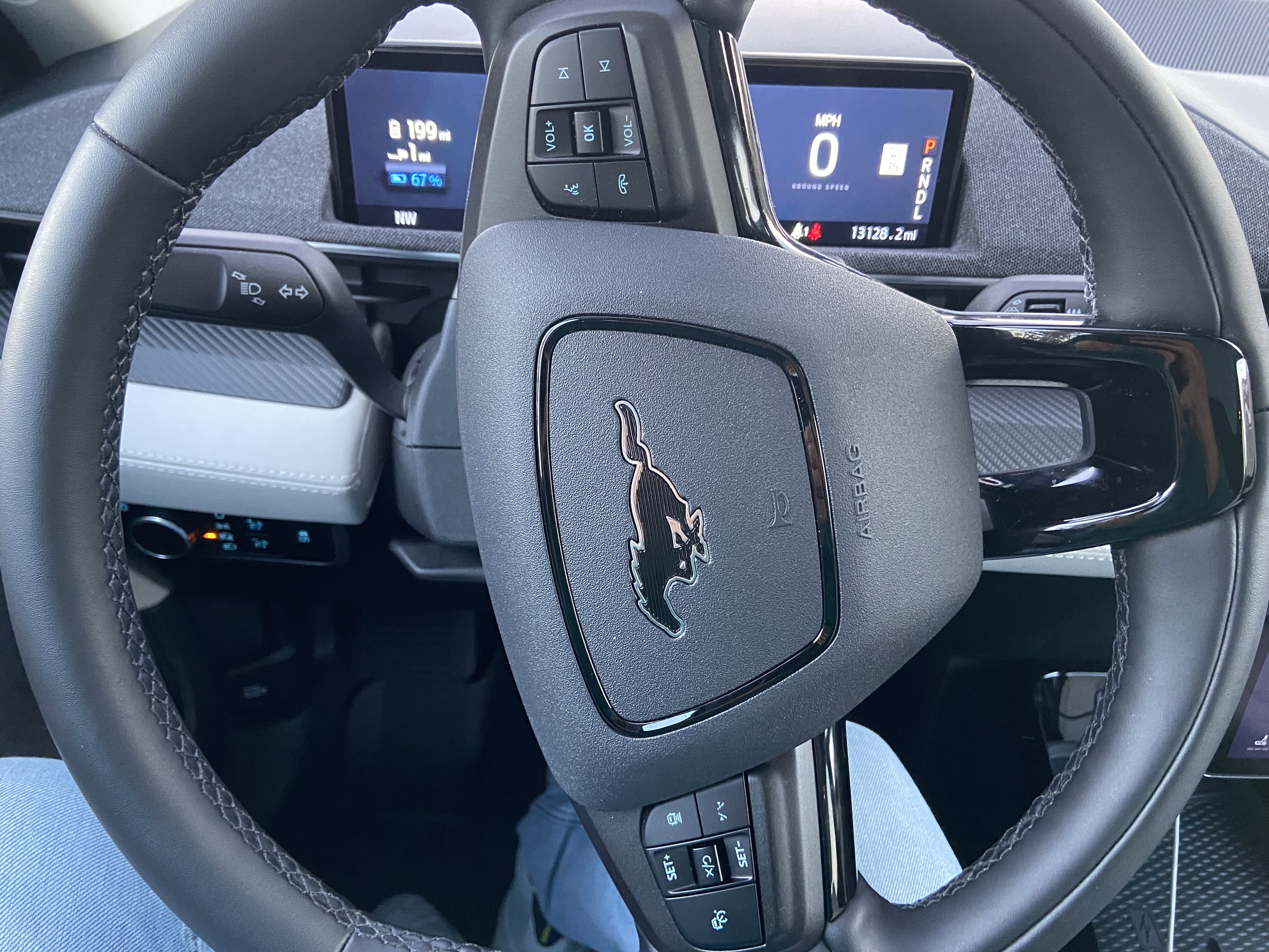 Ford Mustang Mach-E Premium with Ski racks